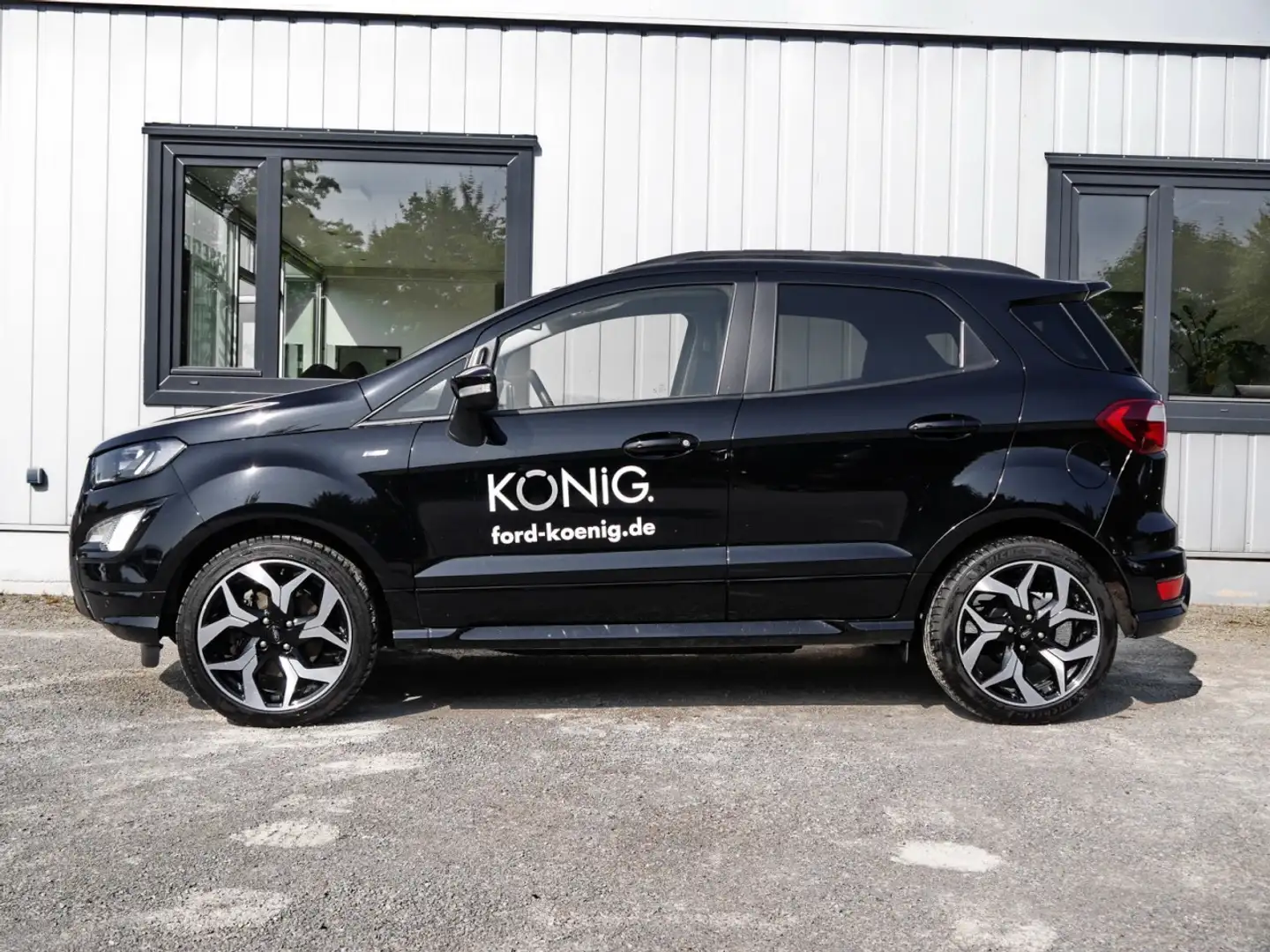 Ford EcoSport ST-Line 1.0 EB LED+B&O-Sound+Sitzhzg. Klima Navi Schwarz - 2