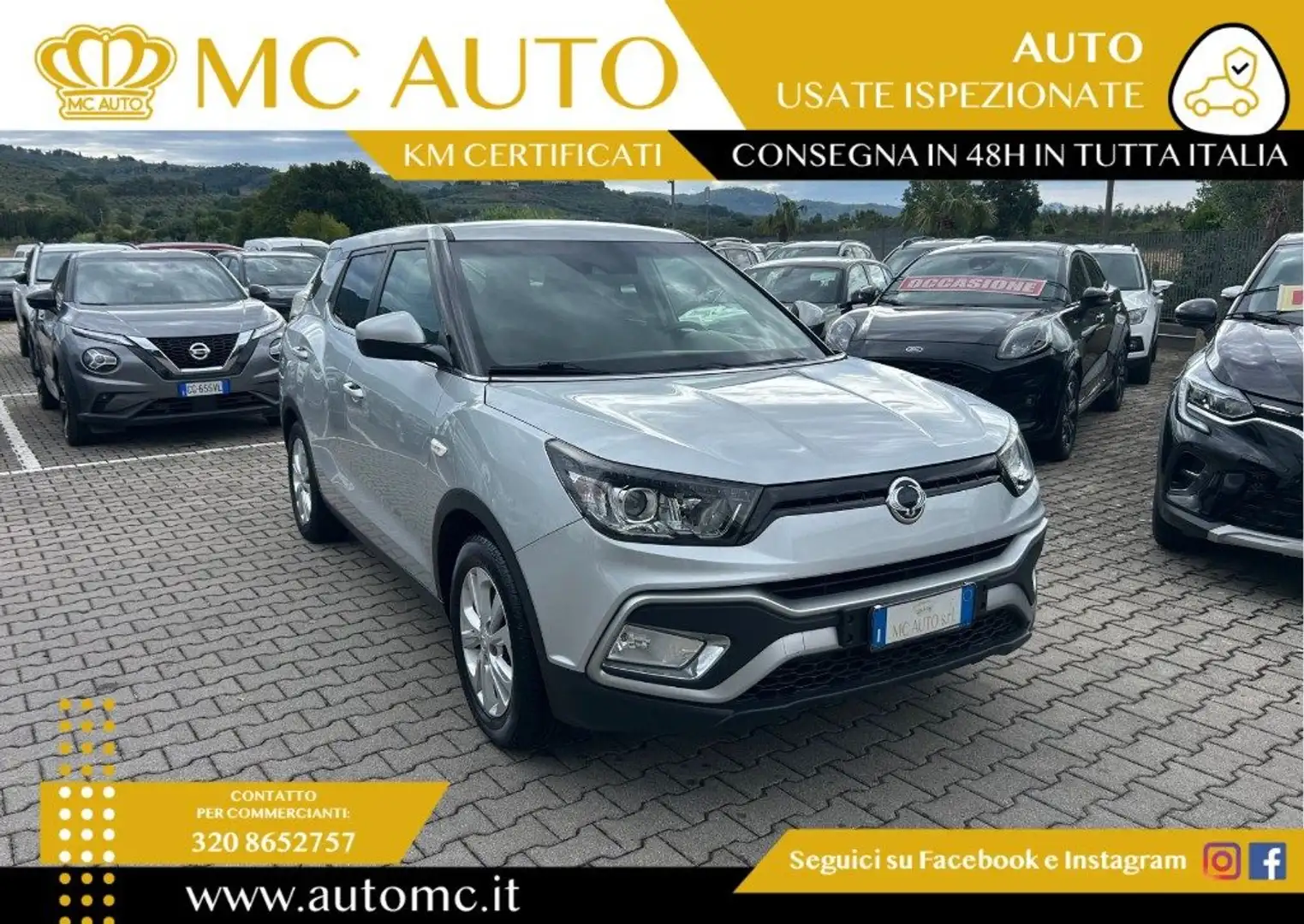 SsangYong XLV 1.6 2WD Bi-fuel GPL Dream Argintiu - 1