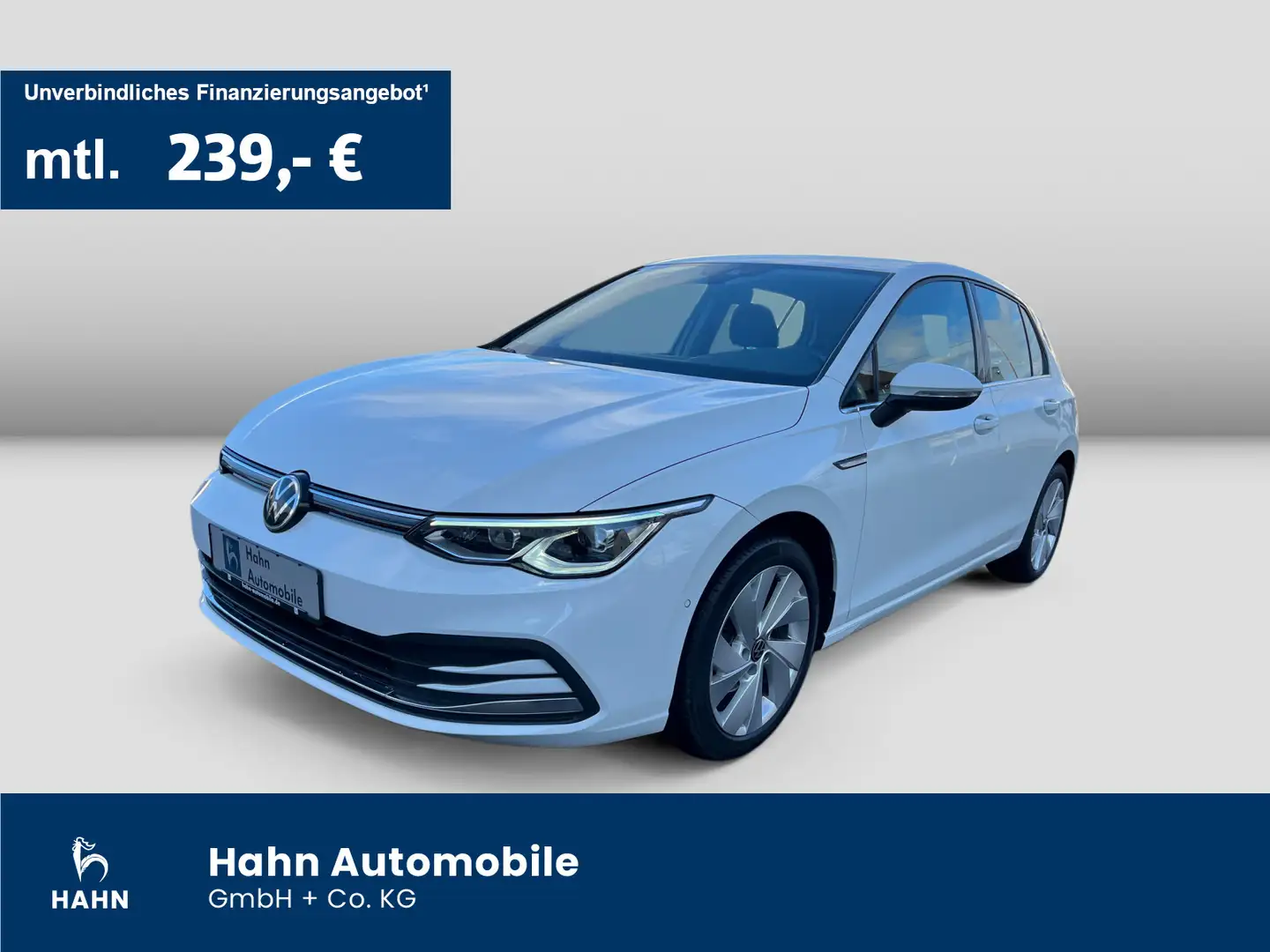 Volkswagen Golf VIII 1.5TSI Style Navi ACC LED Sitzh Climat Weiß - 1
