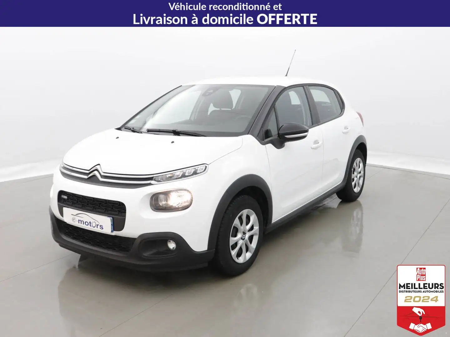 Citroen C3 PureTech 68 Feel Blanc - 1