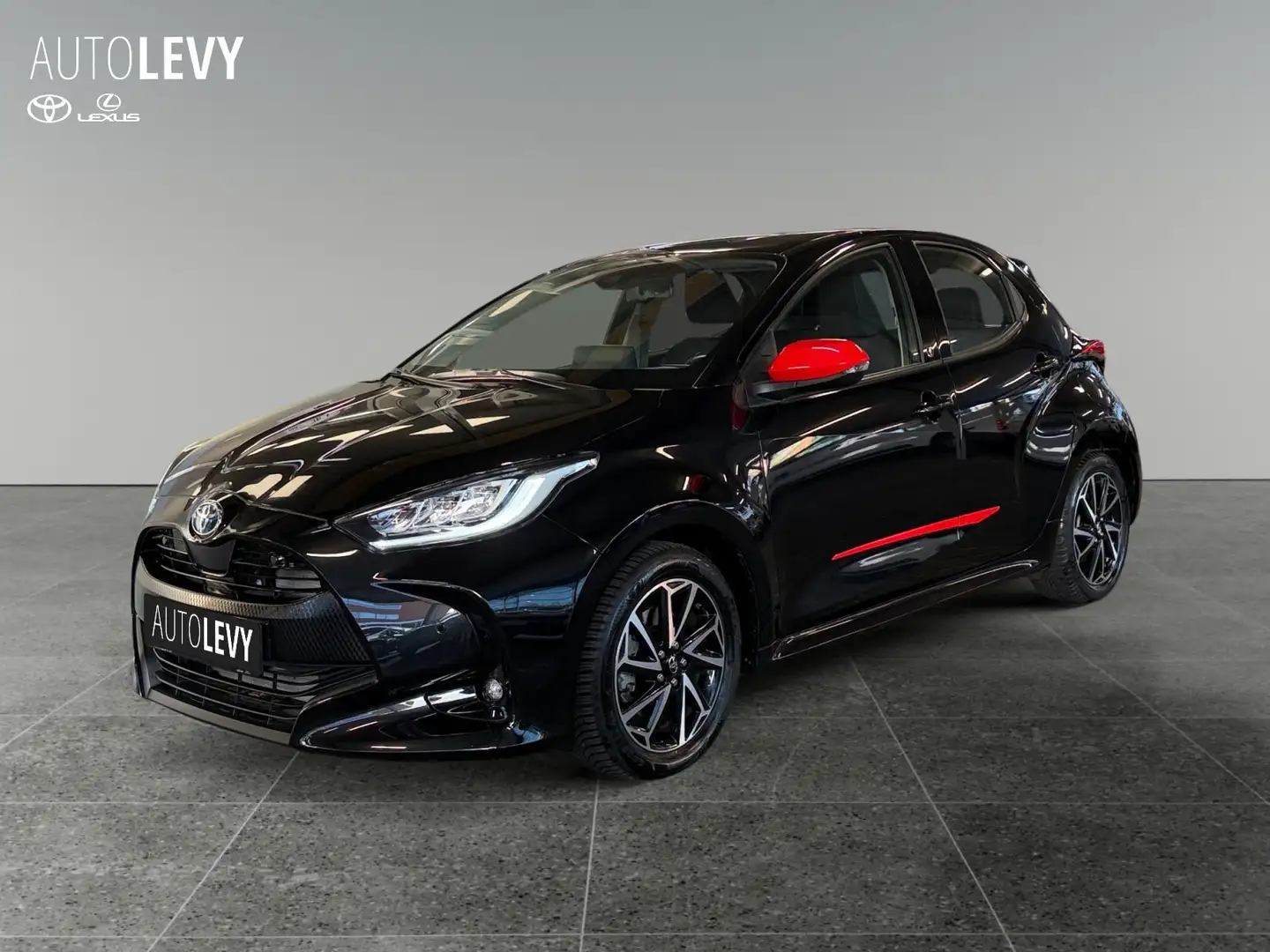 Toyota Yaris 1.5 Hybrid Team D *KEYLESS*CARPLAY* Black - 2