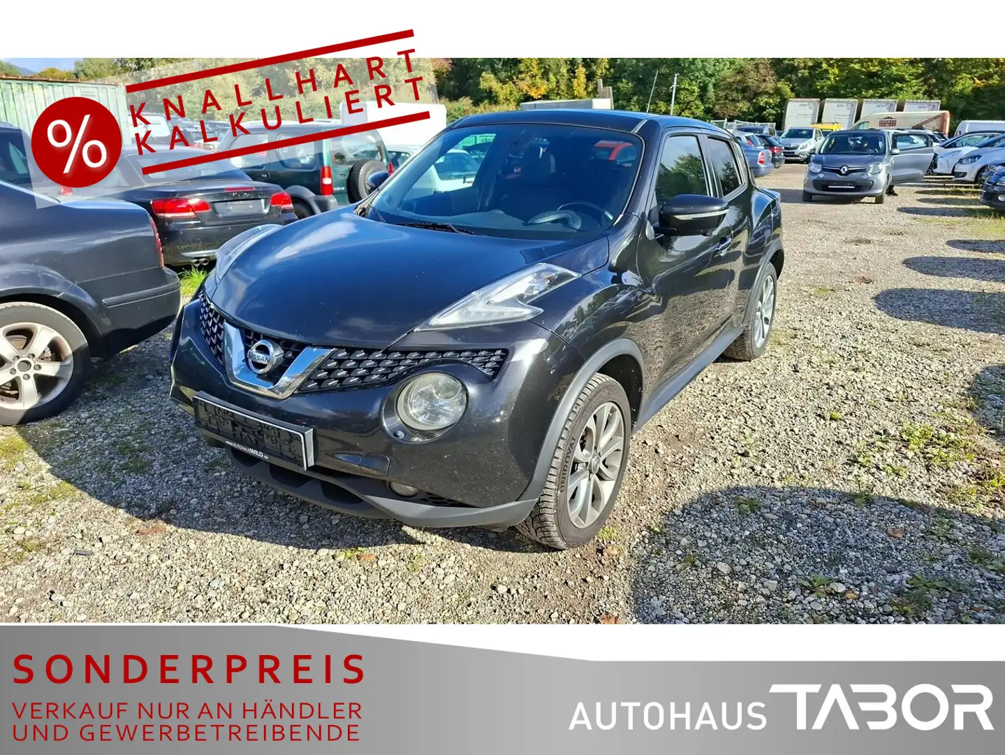 Nissan Juke 1.5 dCi Tekna 4x2 Leder Pano Xenon Keyless Schwarz - 1