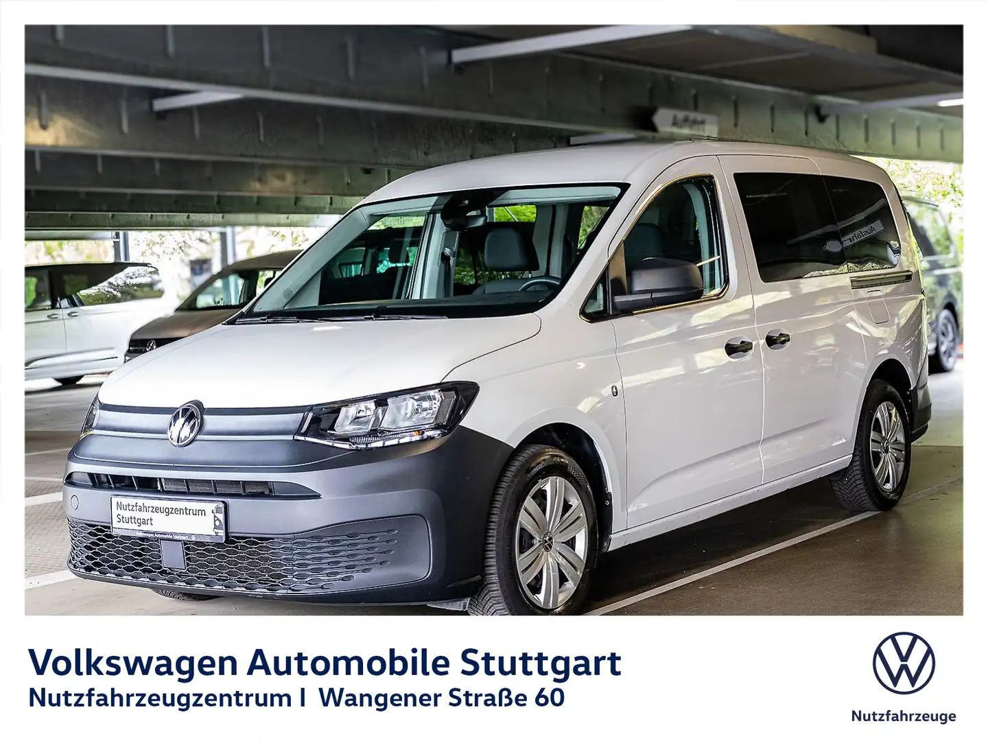 Volkswagen Caddy Kombi 1.5 TSI Euro 6d ISC FCM Klima Wit - 2