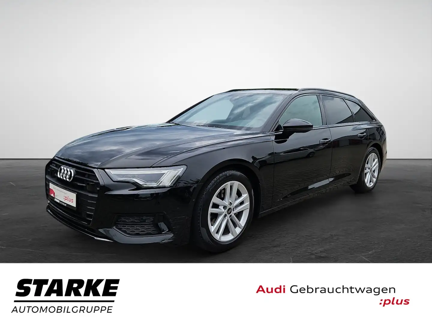 Audi A6 Avant 40 TDI quattro S tronic Sport NaviPlus Mt... Zwart - 2