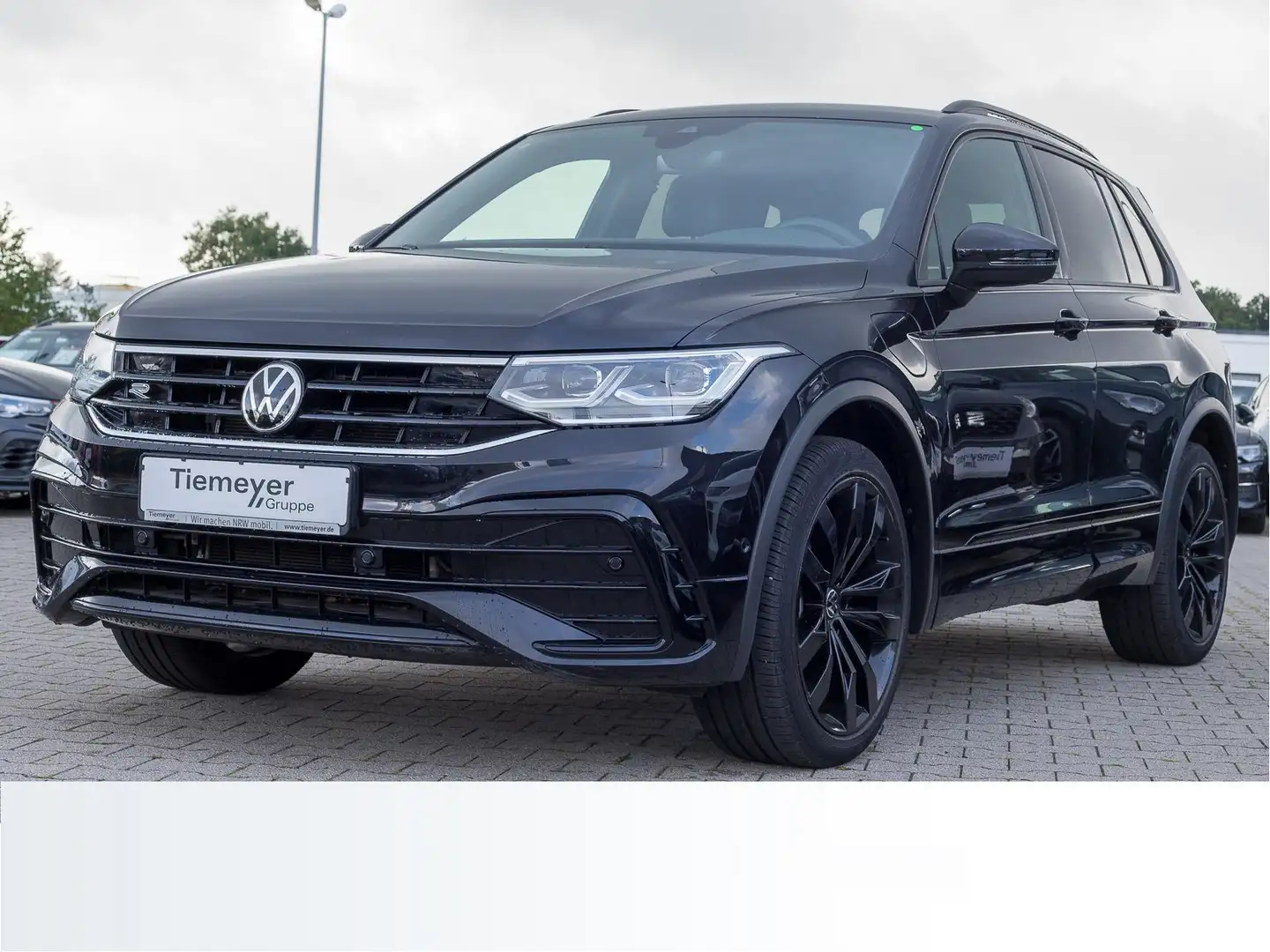 Volkswagen Tiguan eHybrid R-LINE BLACK STYLE LM20 LEDER AHK Schwarz - 2