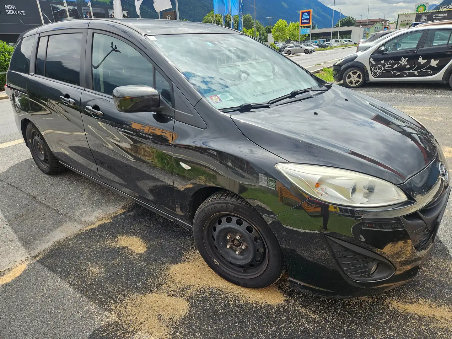 Mazda 5 1,6CDTI 85KW DIESEL EURO5 7SITZE TOP!!!FIX PREIS!! Schwarz - 1