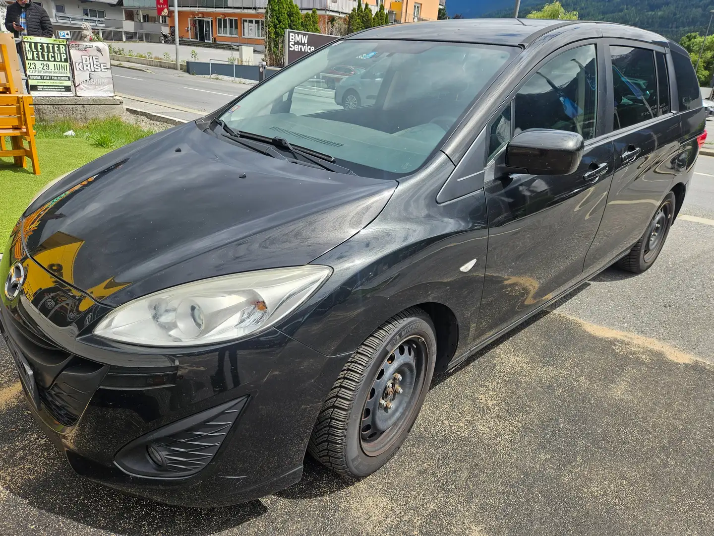 Mazda 5 1,6CDTI 85KW DIESEL EURO5 7SITZE TOP!!!FIX PREIS!! Schwarz - 2