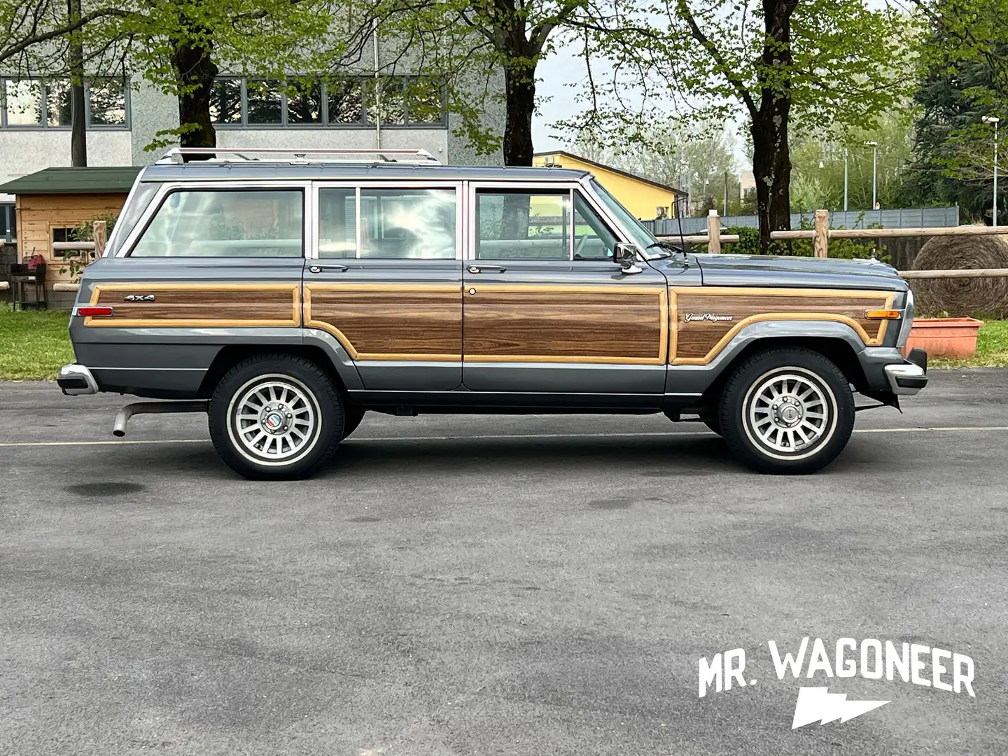 Jeep Wagoneer 1990 Grand Wagoneer 5900 A Gris - 1