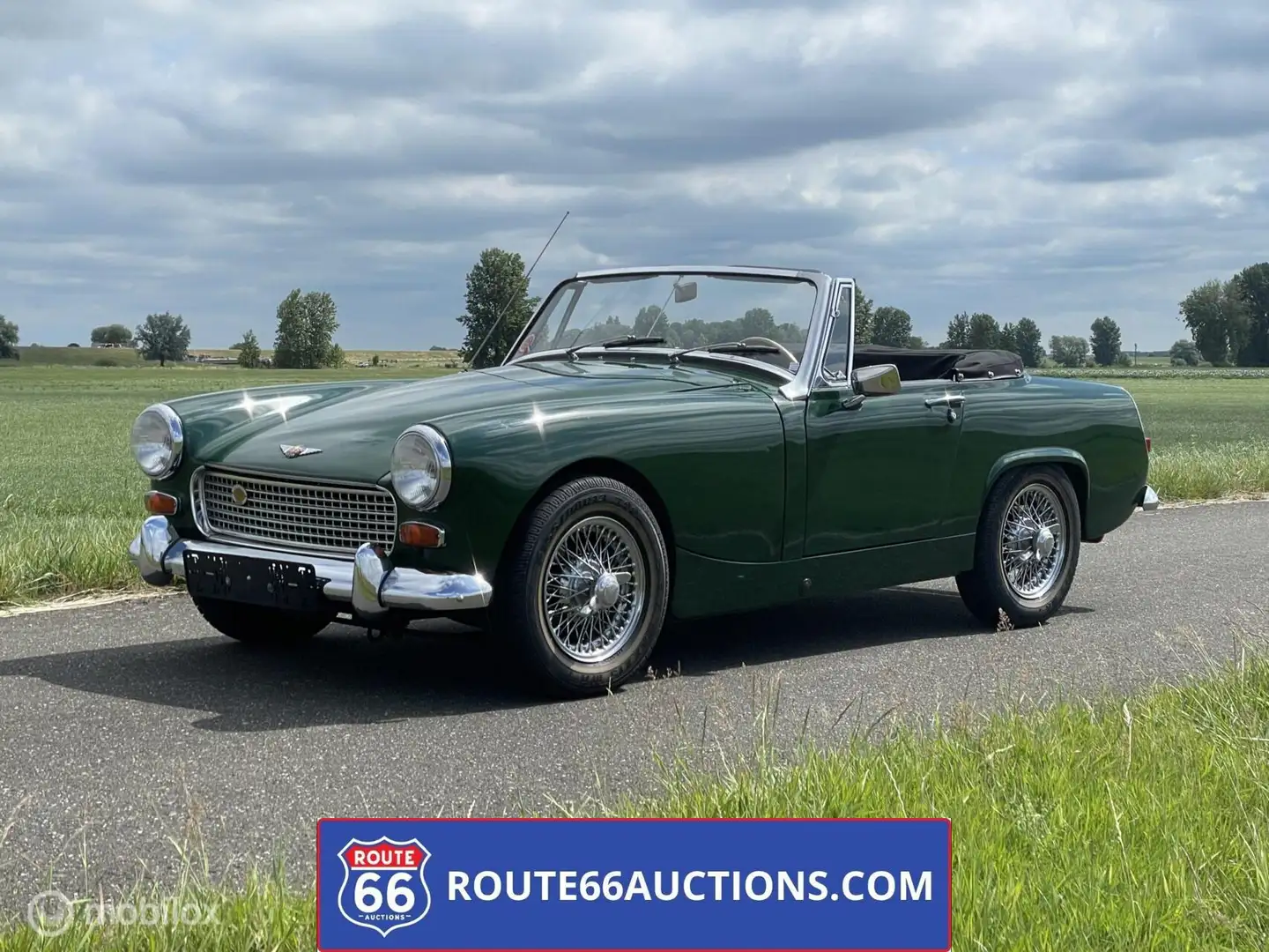 Austin-Healey Sprite Cabriolet | Route 66 Auctions Verde - 2