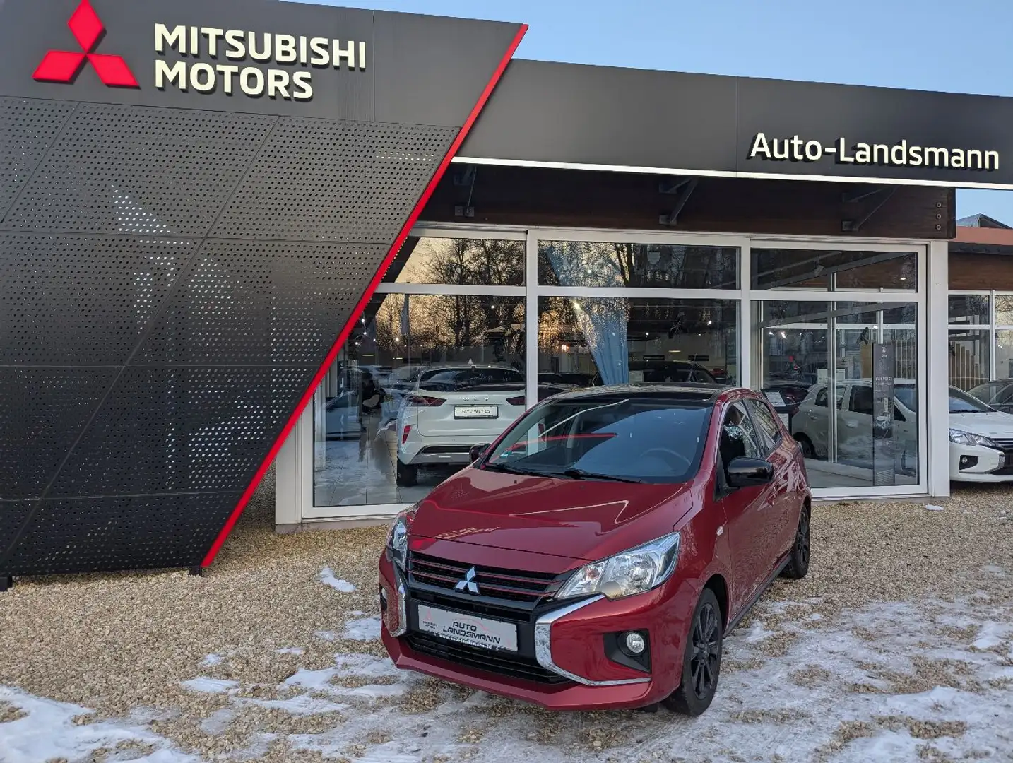 Mitsubishi Space Star Select+ Black 1.2 MIVEC ClearTec CVT Rouge - 1