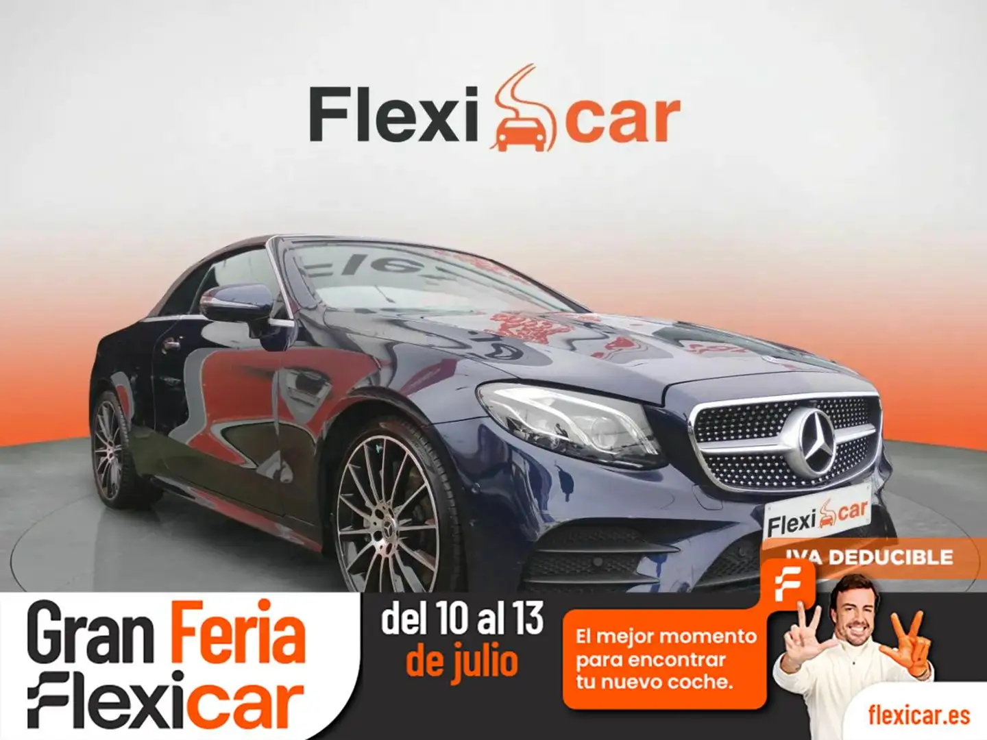 Mercedes-Benz E 400 Cabrio 4Matic 9G-Tronic Blue - 1