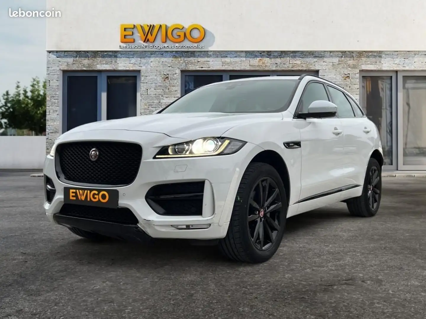 Jaguar F-Pace 2.0 4X4 180 R-SPORT AWD BVA8 2EME MAIN SIEGES CHAUFFANT CAMERA START STOP OPTIONS... Blanco - 1