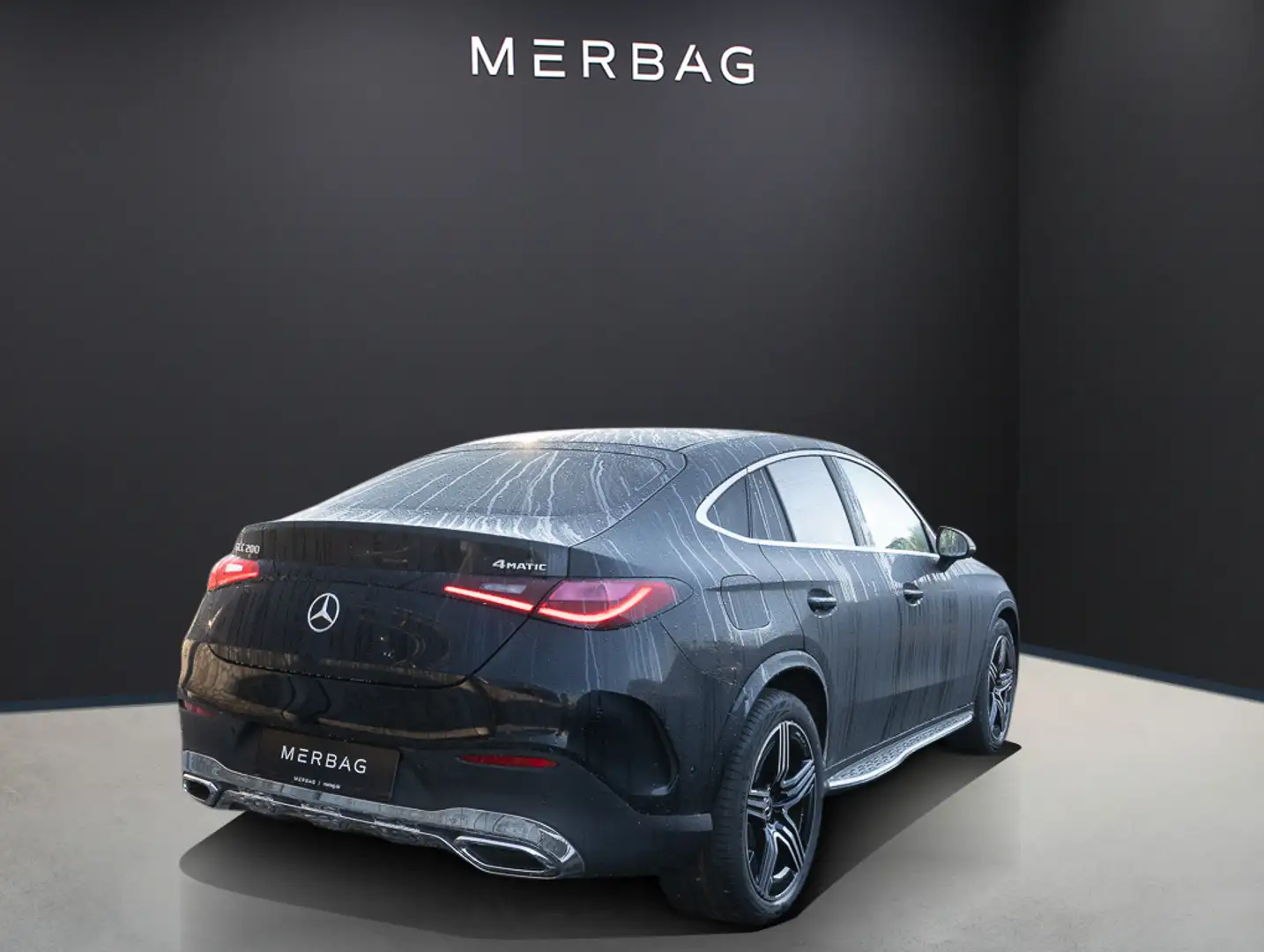 Mercedes-Benz GLC 200 4MATIC Coupé Pano SpurW LM Sport S-Sitz Noir - 2