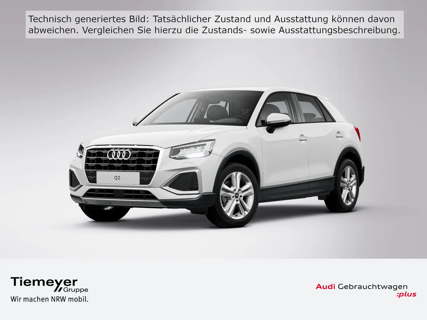 Audi Q2 30 TDI ADVANCED LM17 LED BLUETOOTH Weiß - 1