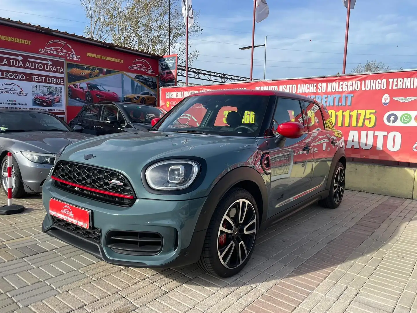 MINI John Cooper Works Countryman ALL4 306CV CERCHI 19' PRONTA CONSEGNA Зелений - 2