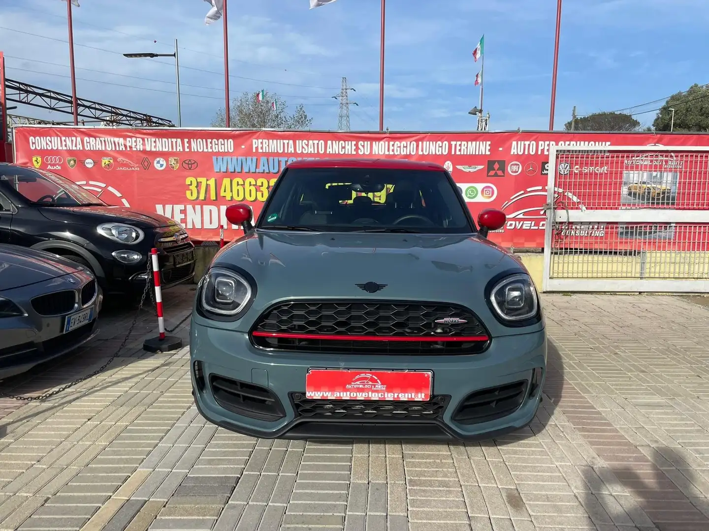 MINI John Cooper Works Countryman ALL4 306CV CERCHI 19' PRONTA CONSEGNA Grün - 1