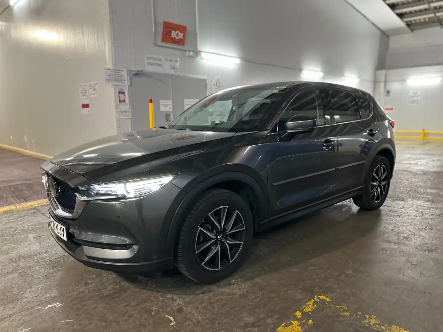 Mazda CX-5 2.5 Zenith Cruise+Roof+Black Leather 4WD Aut. 143k Gris - 1