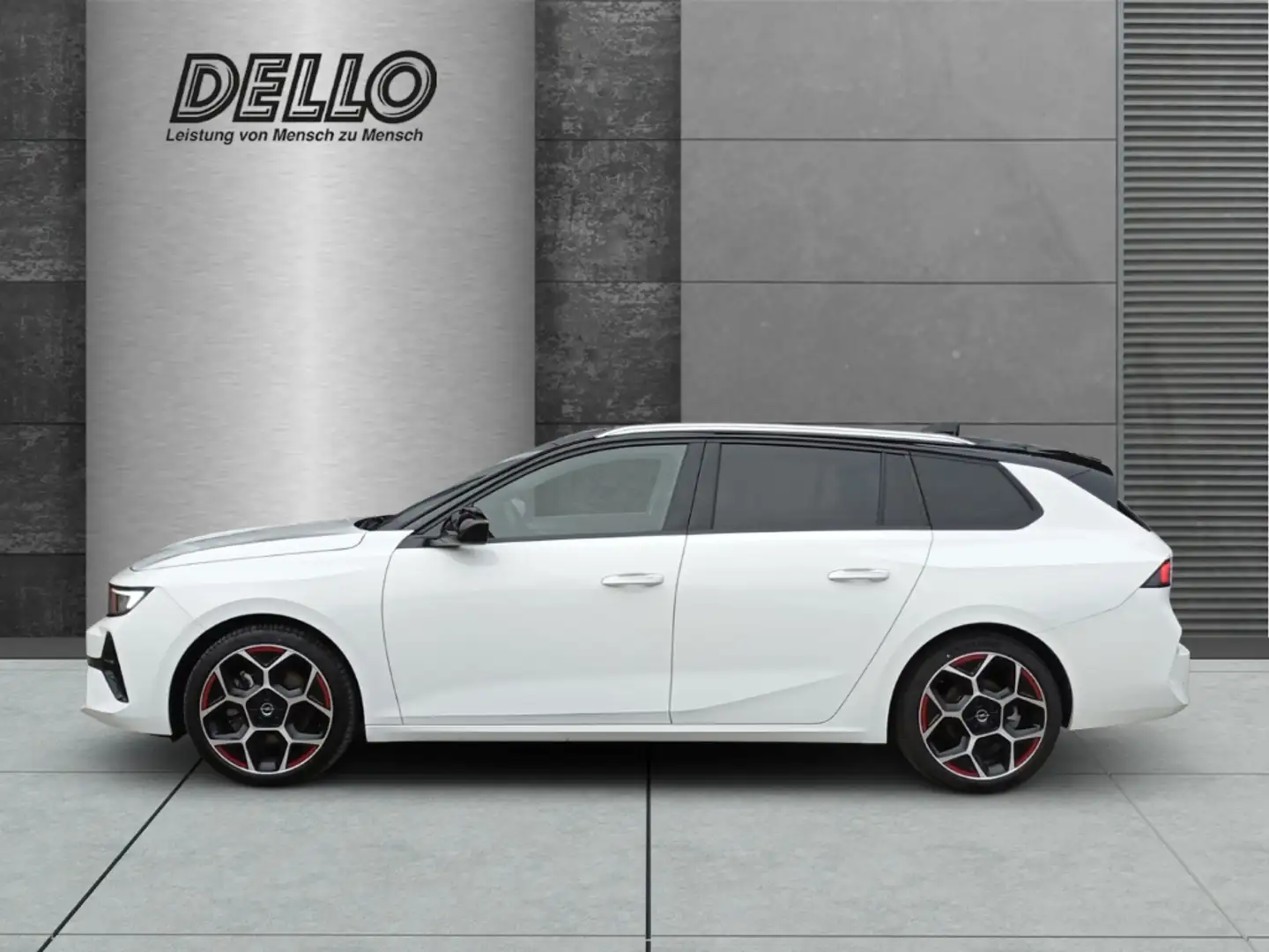 Opel Astra ST 1.5D GS Leder HUD AHK El. Panodach Navi Wit - 2