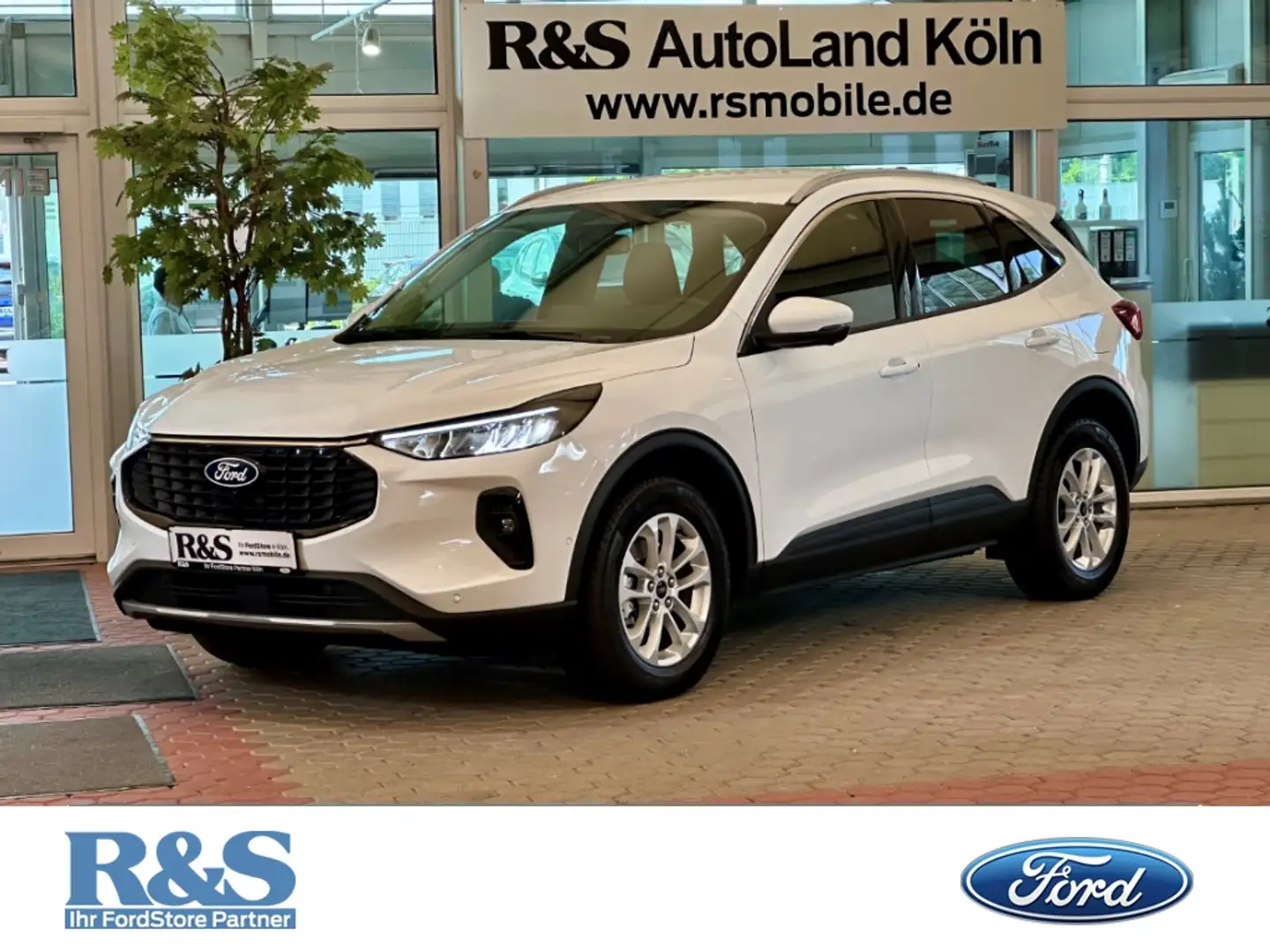 Ford Kuga Titanium+Automatik+Kamera+Navi+Key-Free Blanc - 1