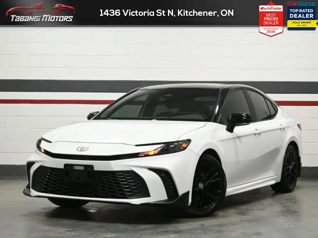 2025 Toyota Camry SE No Accident Leather Sunroof Wireless Carplay A