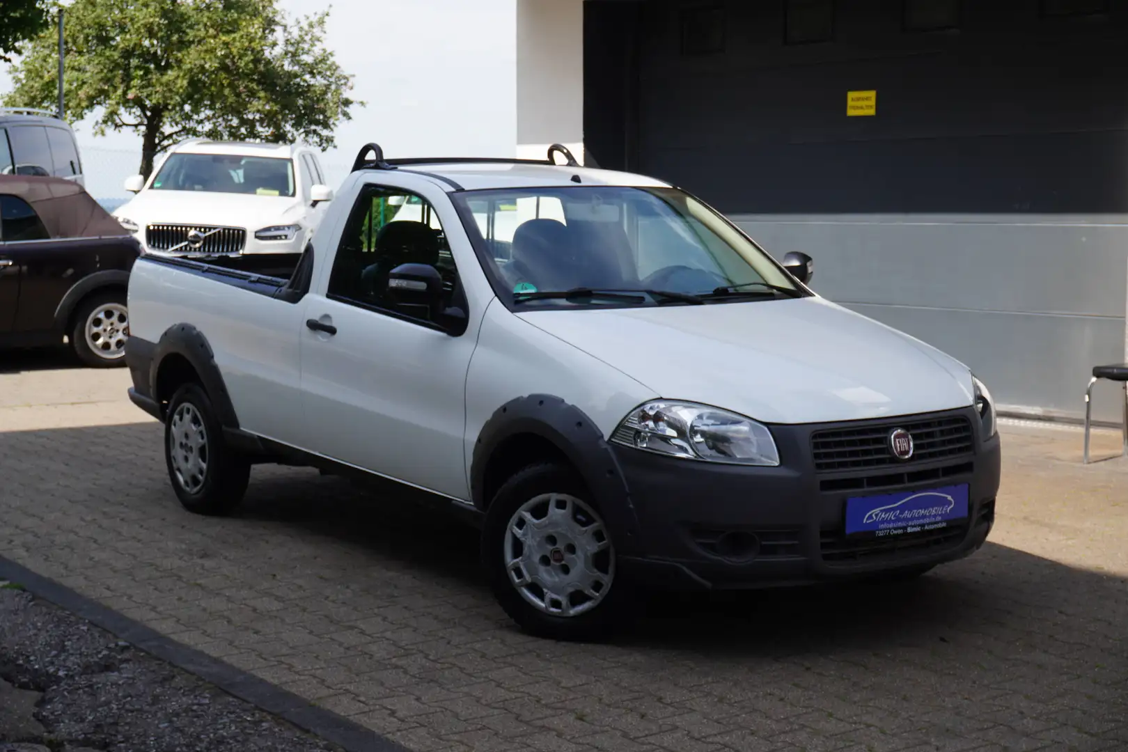 Fiat Strada 1.3 M-Jet  Working Kurze Kabine AHK+SERVO+ZV+1Hd+Org107Tkm Weiß - 1