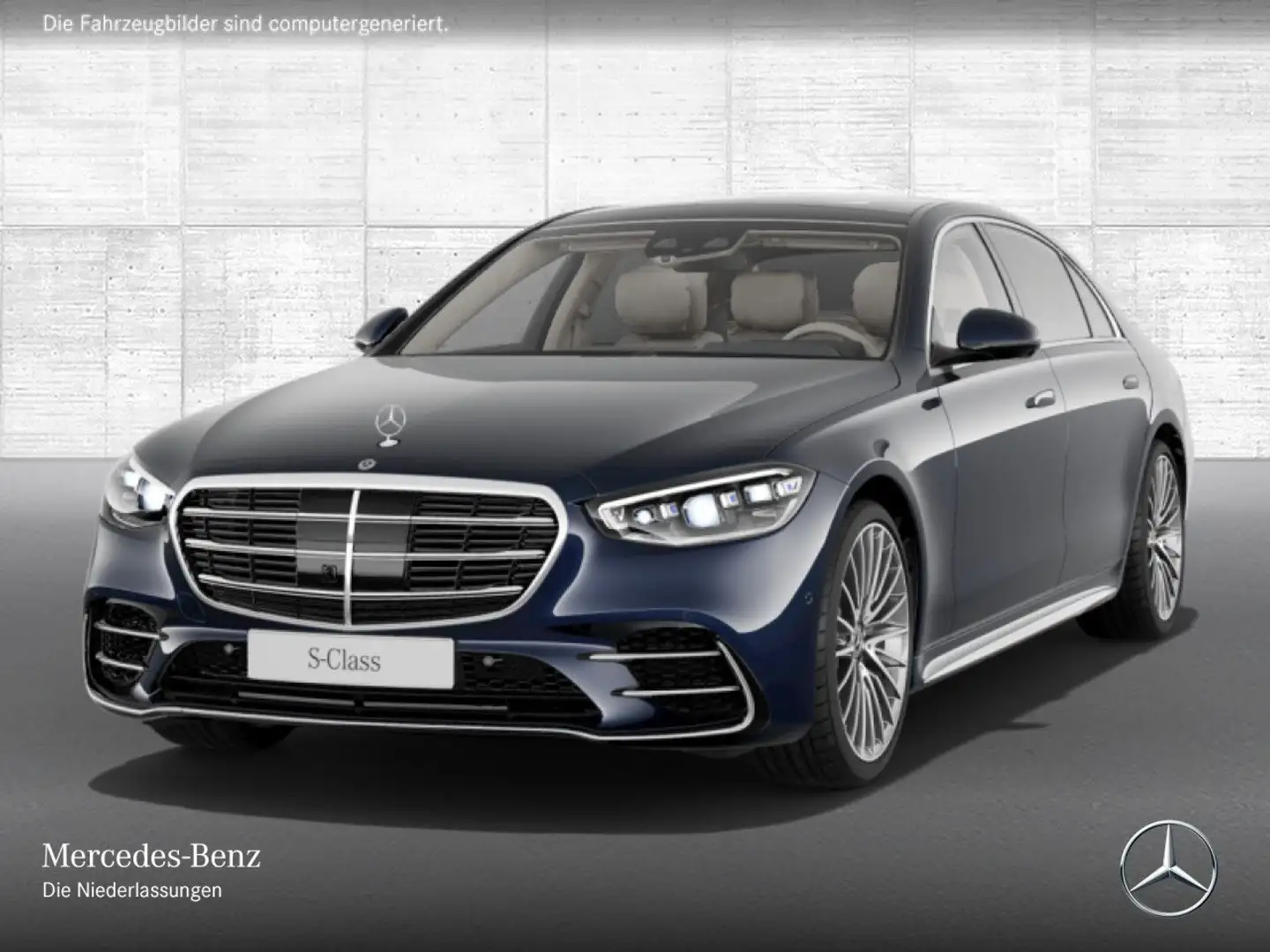 Mercedes-Benz S 450 d L 4M AMG+PANO+360+DIGITAL-L+BURMESTER3D Albastru - 2