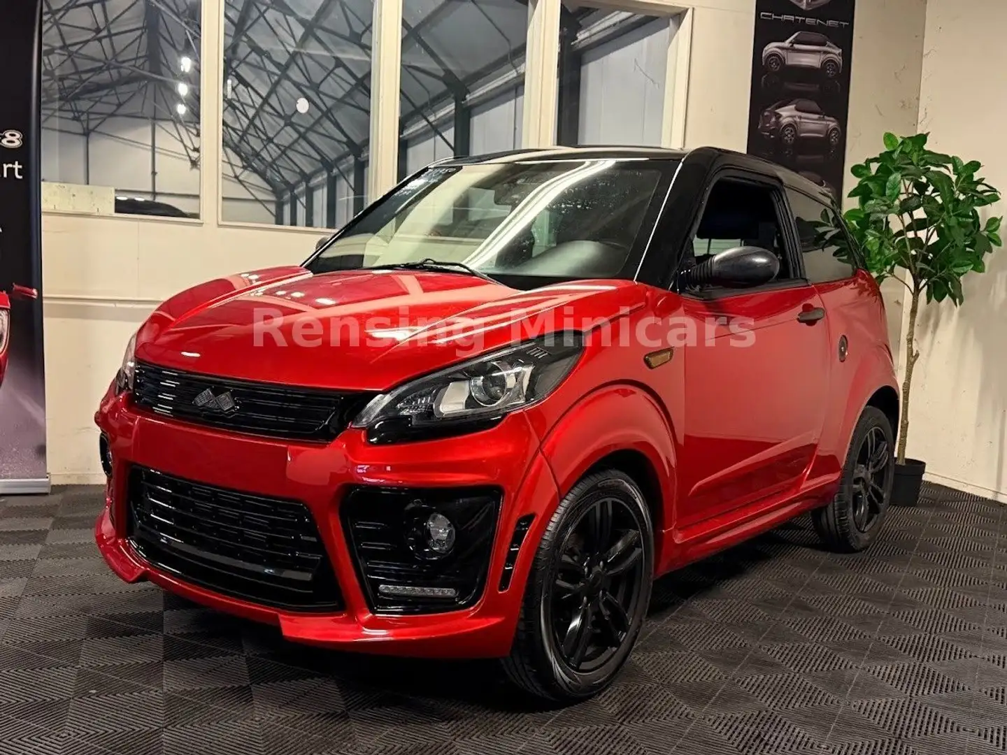 Ligier JS 50 JS50L Ulimate Sport DCI Mopedauto Microcar 45 KM Rot - 2