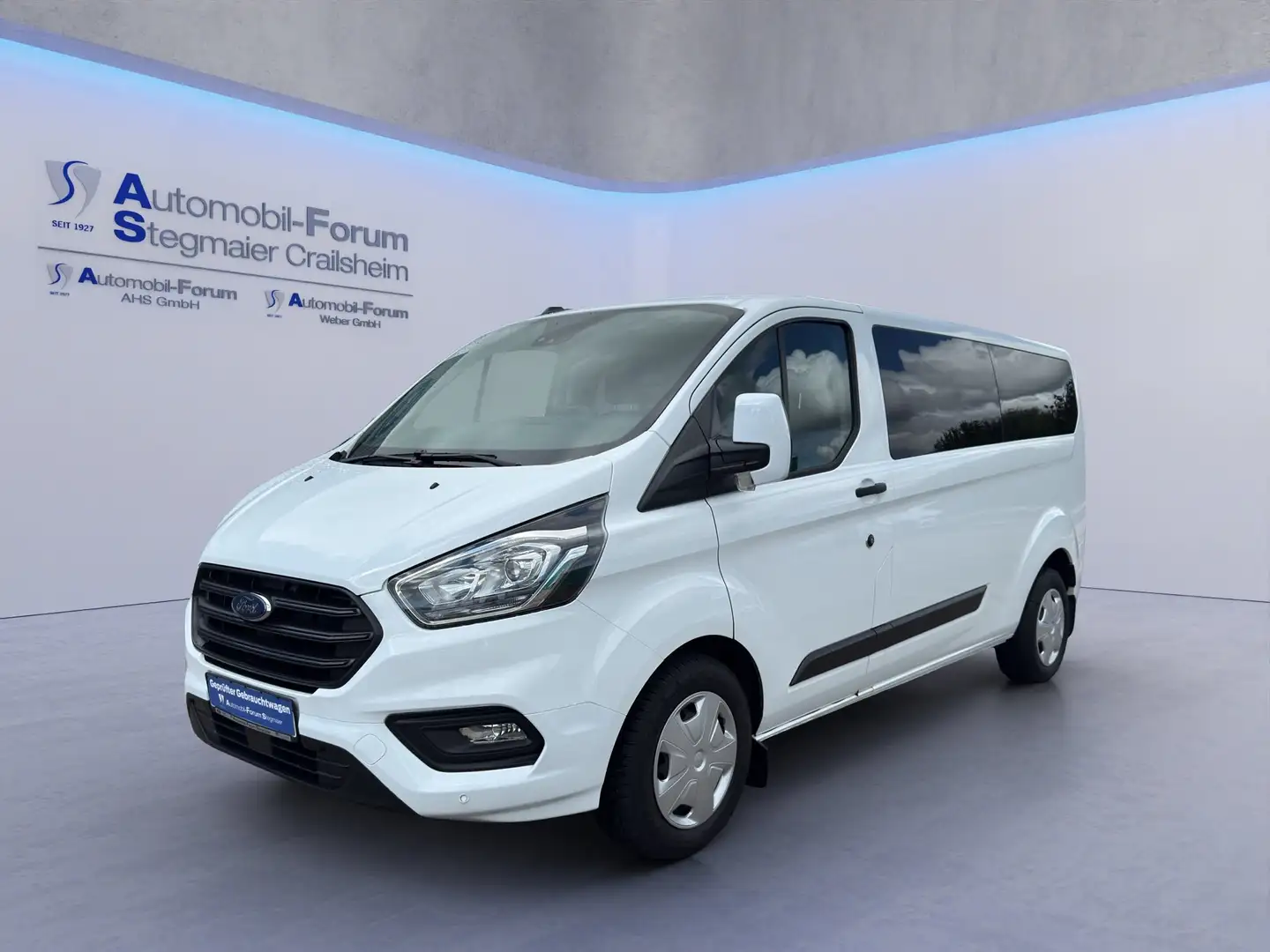 Ford Transit Custom Kombi 320 L2H1 *NAVI*RFK*HECKKLAPPE Wit - 2
