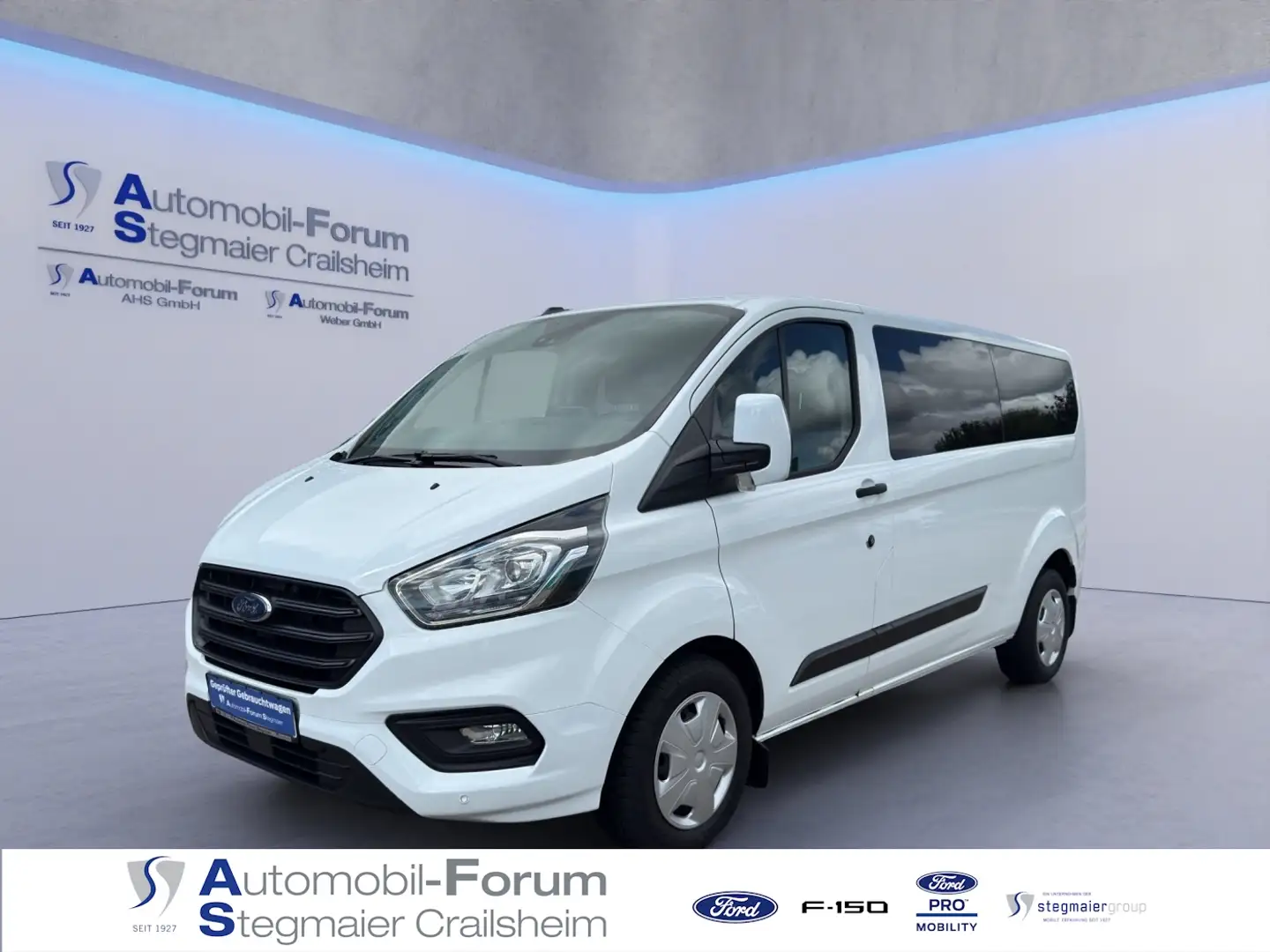 Ford Transit Custom Kombi 320 L2H1 *NAVI*RFK*HECKKLAPPE Wit - 1