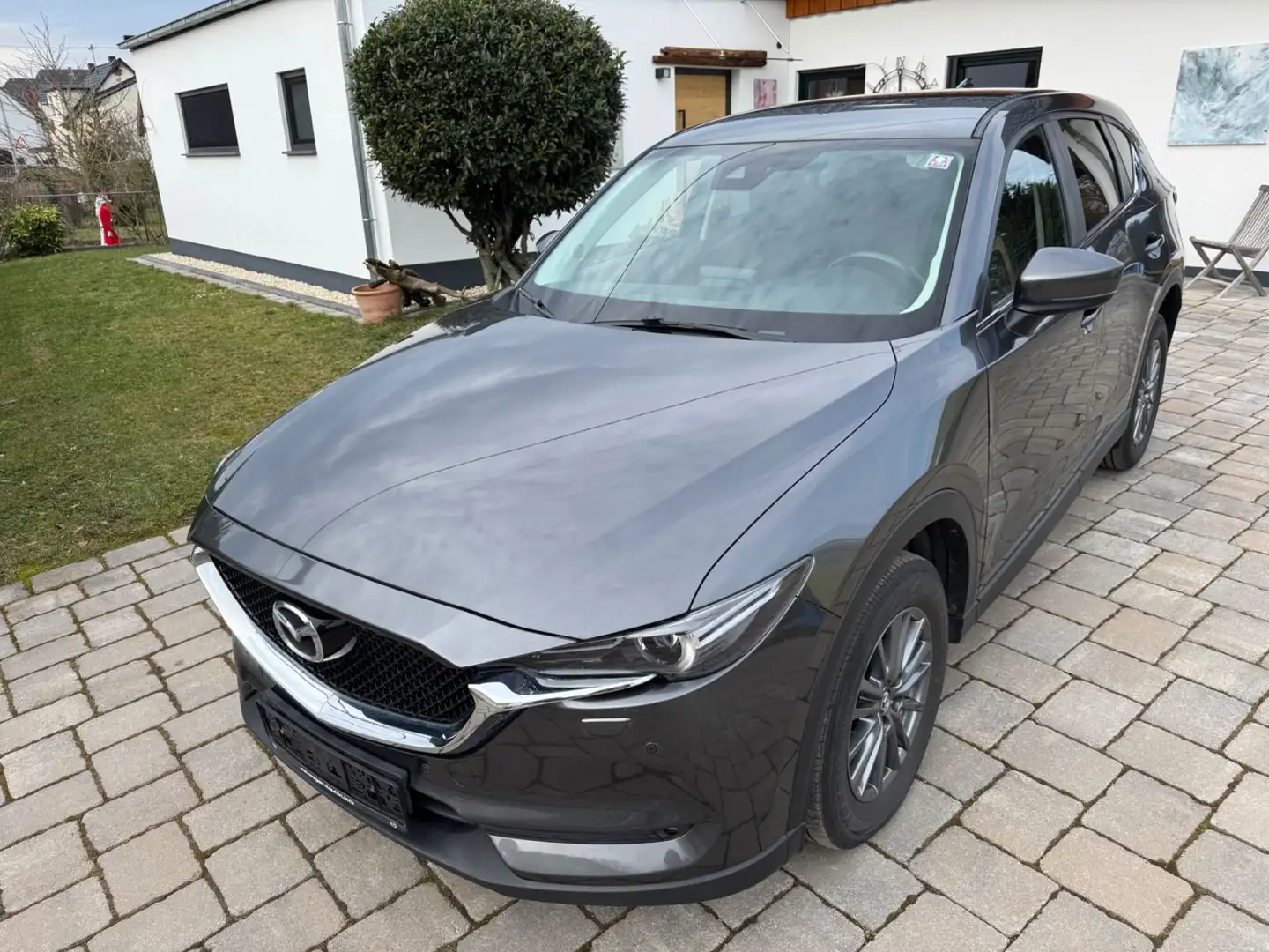 Mazda CX-5 Exclusive-Line AWD Allrad Klima SH 1.Hand Grau - 2