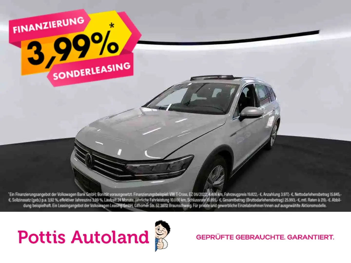 Volkswagen Passat Alltrack 2.0 TDI DSG 4M PANO AHK NAVI KAMERA Blanc - 1