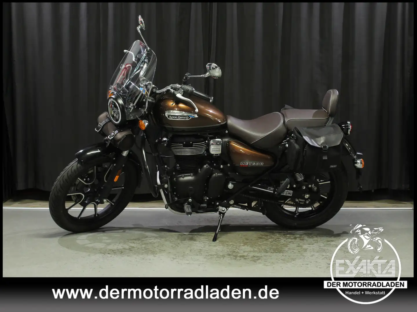 Royal Enfield Meteor 350 ABS / VERSAND BUNDESWEIT AB 99,- Braun - 2