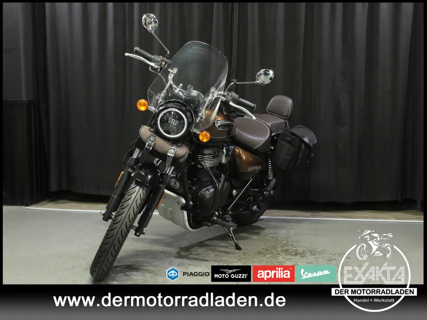Royal Enfield Meteor 350 ABS / VERSAND BUNDESWEIT AB 99,- Braun - 1