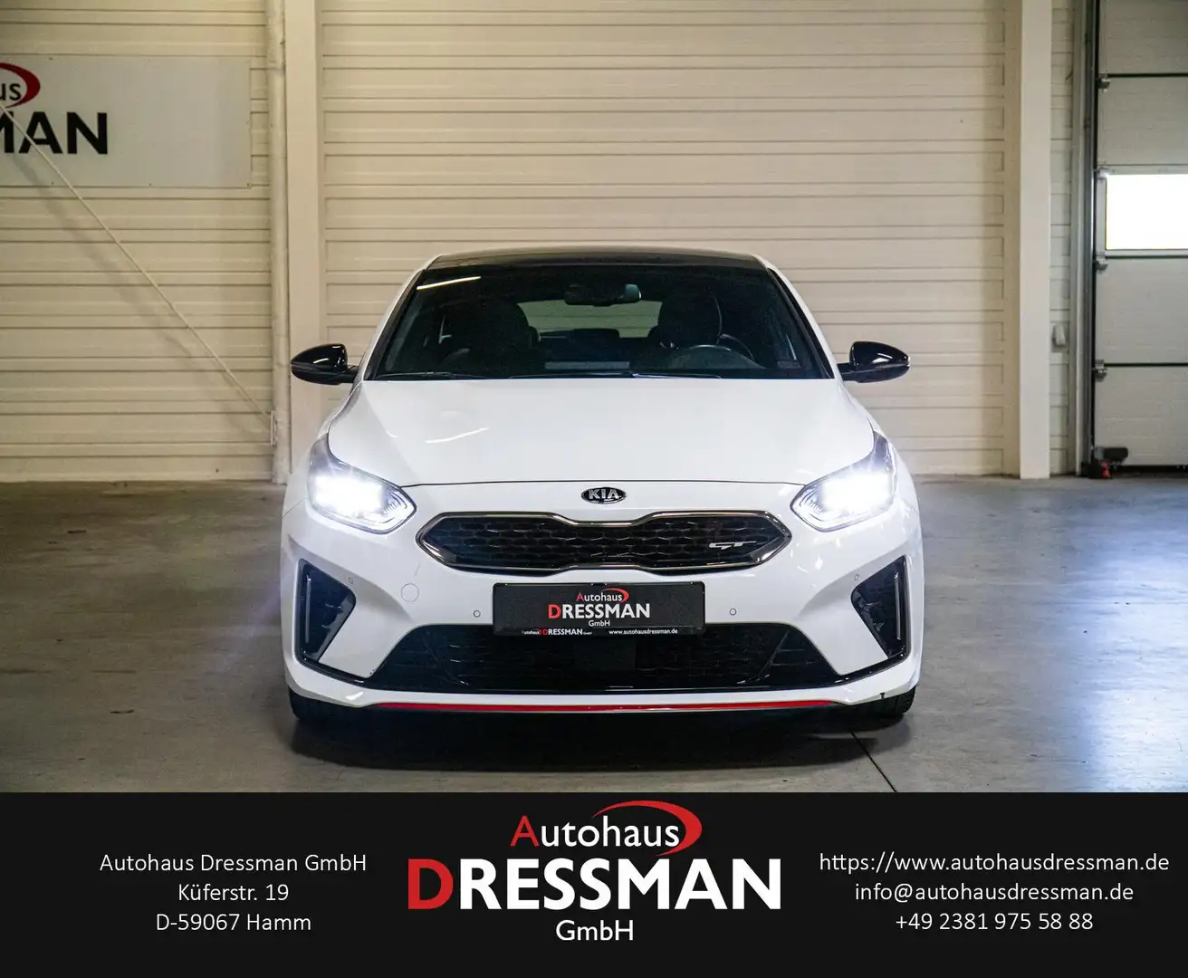 Kia ProCeed / pro_cee'd GT VIRTUAL PANO ACC NAVI-PAKET KAMERA Weiß - 2