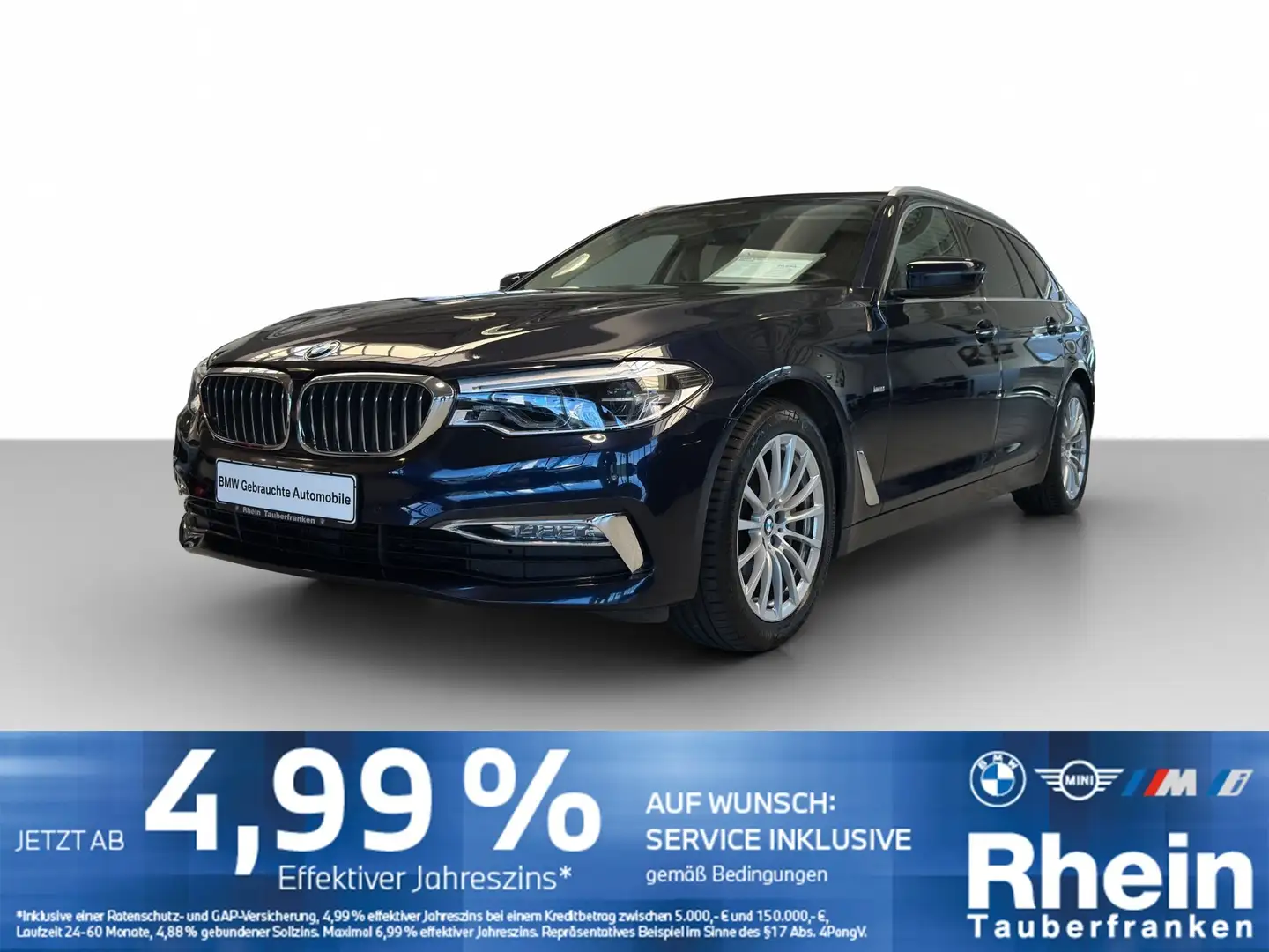 BMW 530 d xDrive Tour. Luxury Line NaviProf*HUD*AHK* Blau - 1
