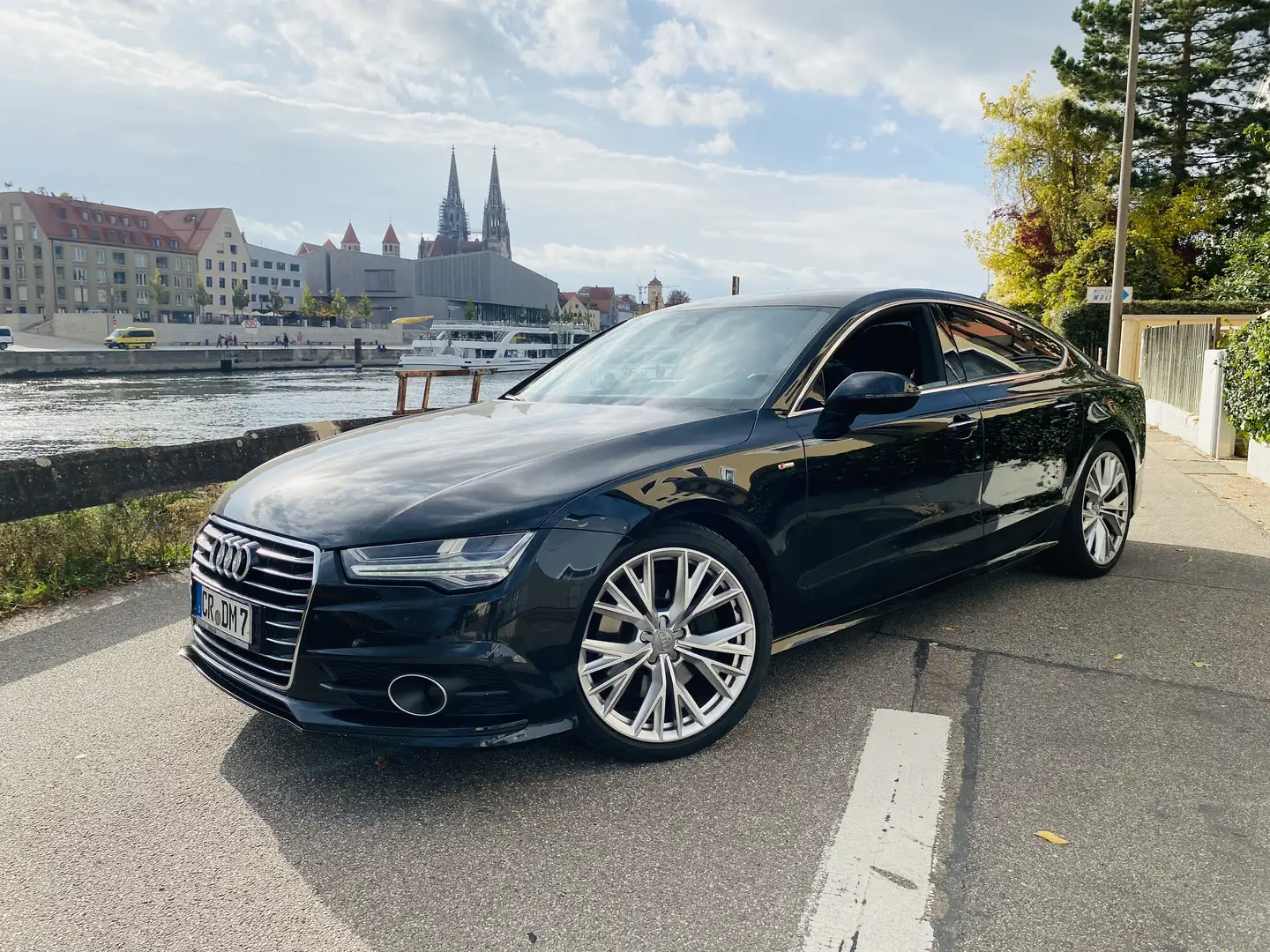 Audi A7 Audi A7 3.0 TDI*quattro*S-Line*ACC*Matrix*BOSE* Schwarz - 1