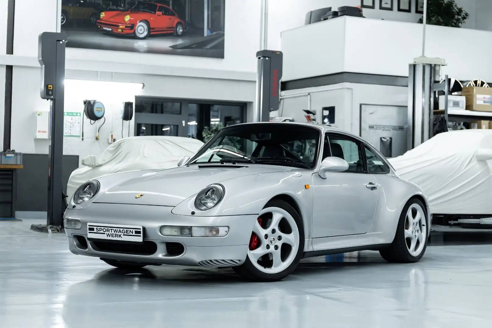 Porsche 993 I 911 Carrera 4S I PCCM+ I Schalter I 2 Hand Argent - 1