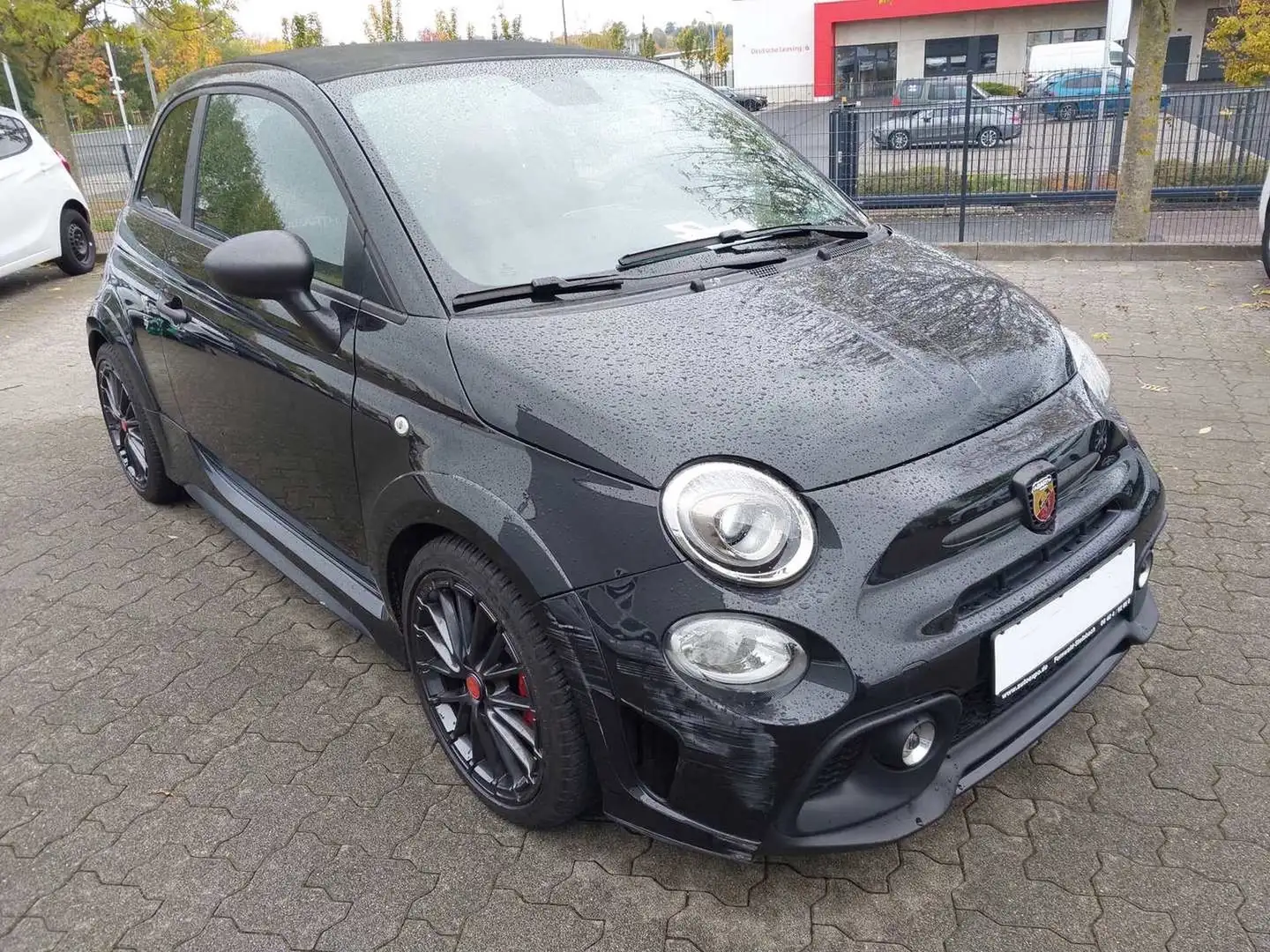 Fiat 500C Abarth 595 C Competizione NAVI/BI-XENON/LEDER/KLIMA/DAB Schwarz - 2
