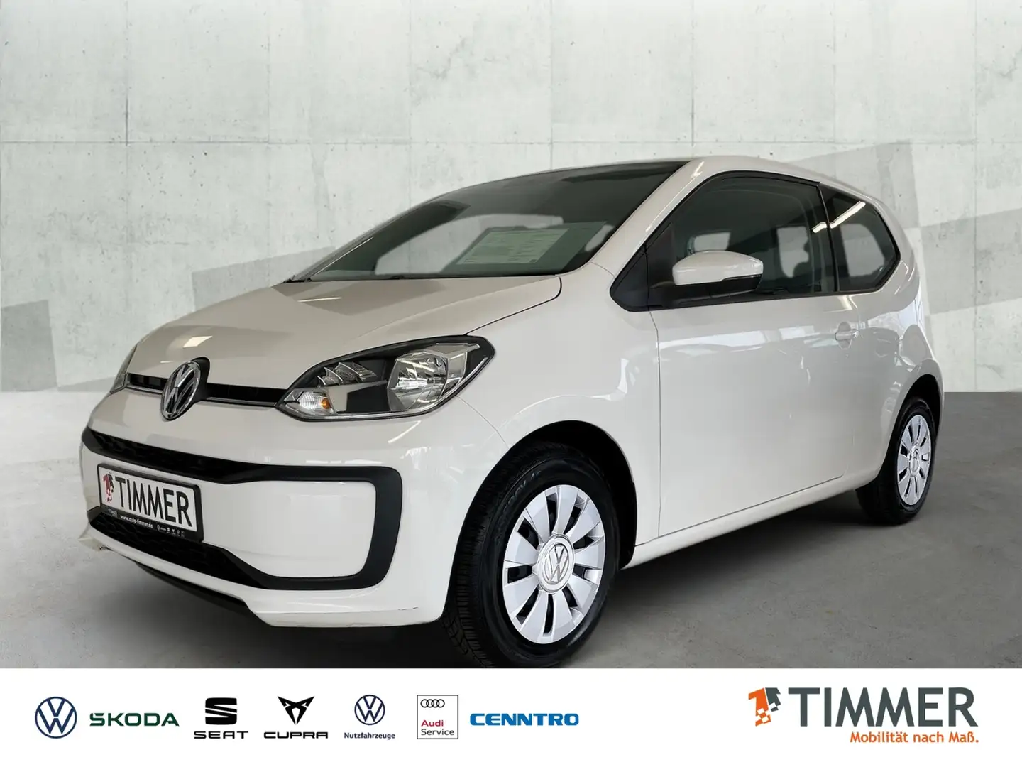 Volkswagen up! 1.0 MOVE *KLIMA*ALLWETTER*BLUETOOTH*ZV* Bianco - 1