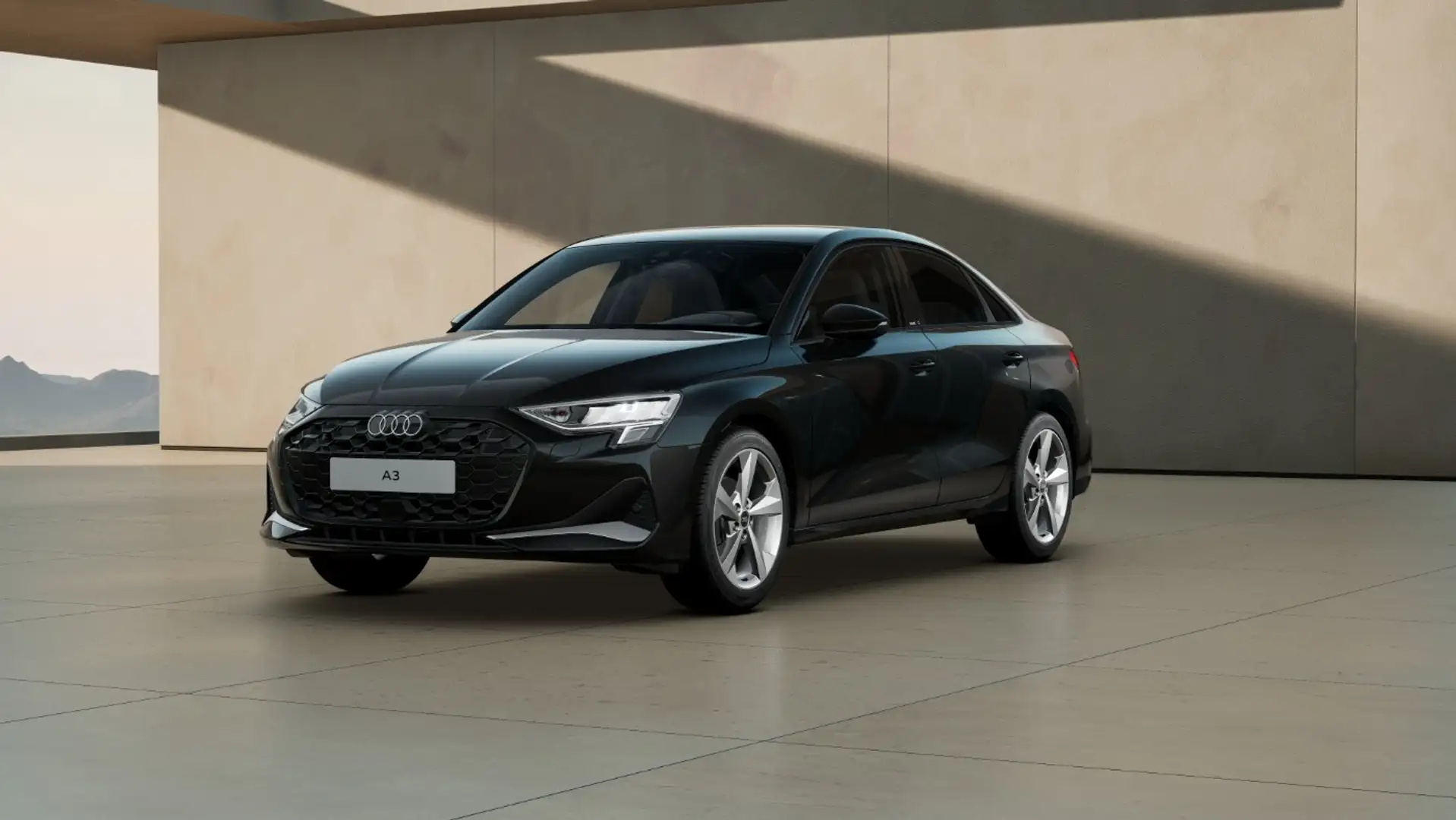 Audi A3 30 TFSI Limousine RFK LED 18'' ACC Navi SHZ Zwart - 2