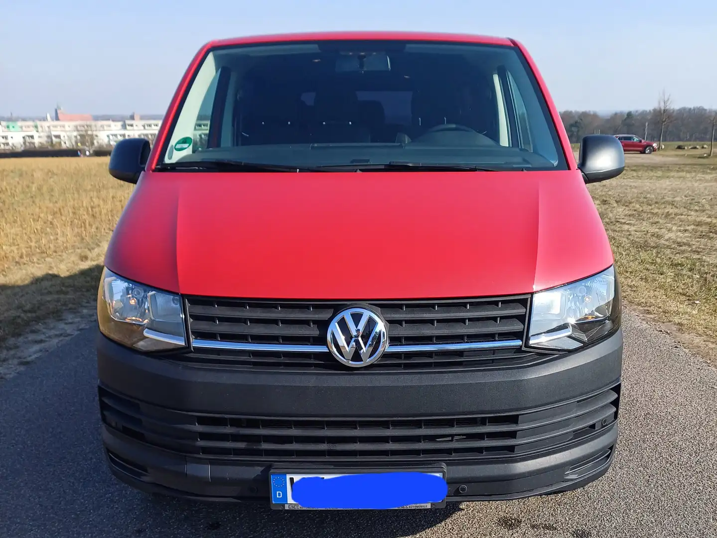 Volkswagen T6 Transporter Transporter T6 Lang Rot - 2