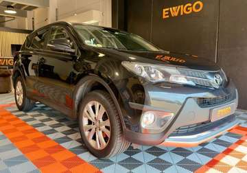 rav-4 2.2 d4d 150ch lounge clim-sieges chauffants et ventiles-camera de recul-4x4-km garantie