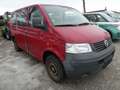 Volkswagen T5 Transporter 2,5 TDI TÜV 10/27+5-Sitzer Rot - thumbnail 2