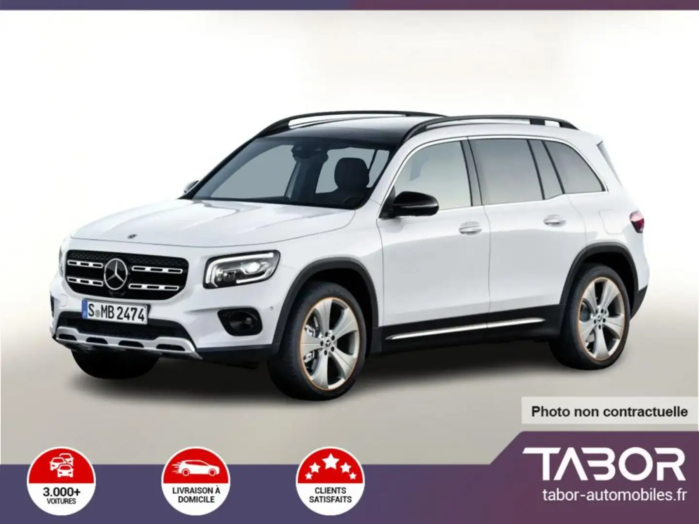 Mercedes-Benz GLB 200 GLB DCT AMG Line LED 7-S cam Rouge - 1
