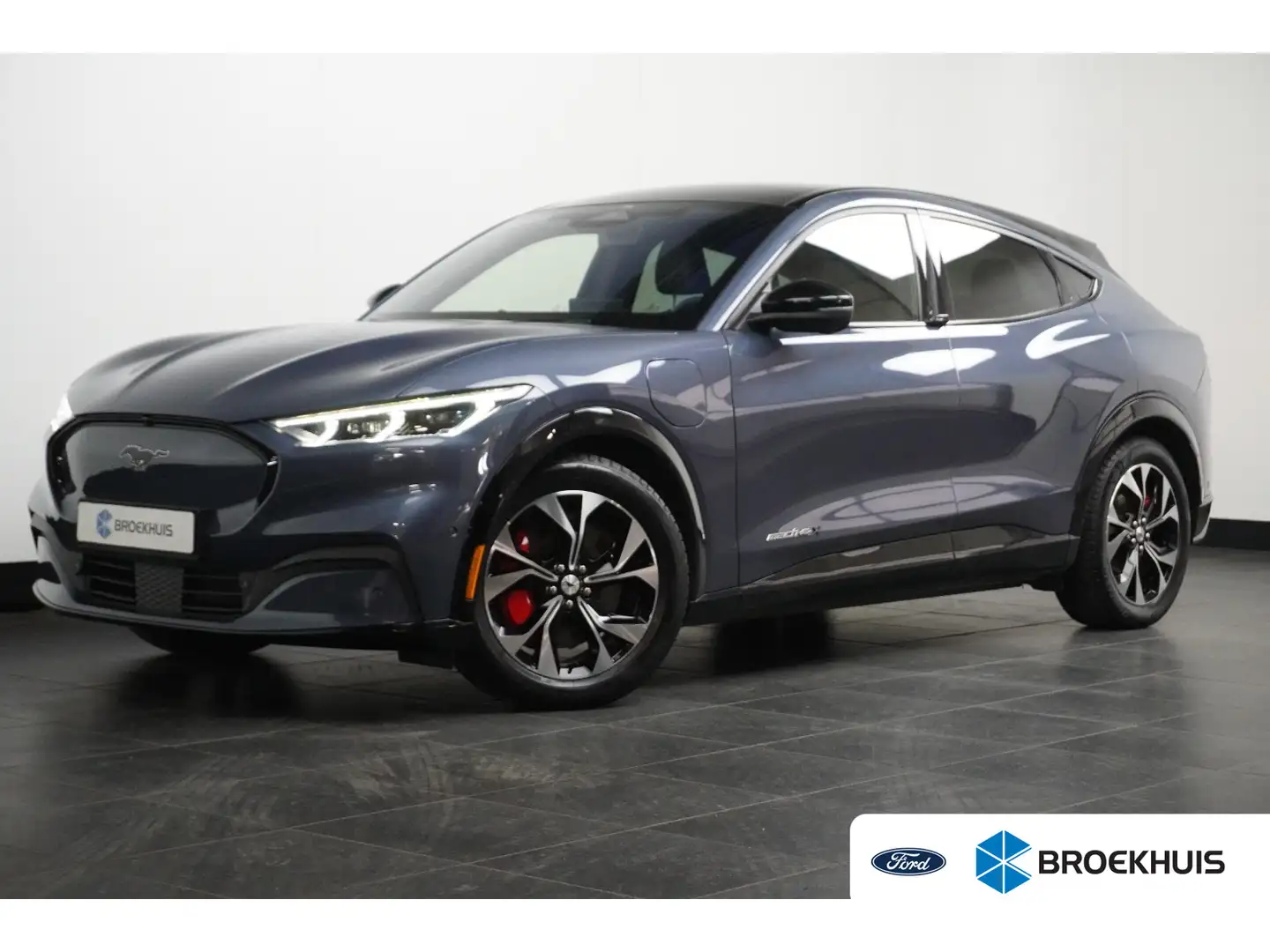 Ford Mustang Mach-E Extended AWD 98 kWh | Unieke Kleur! | Pano-dak | B Bleu - 1