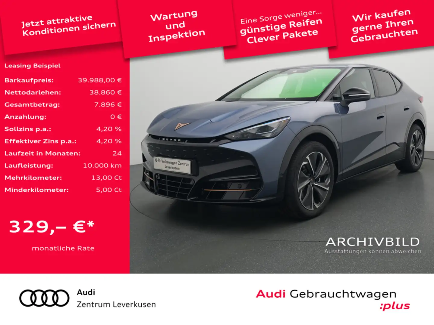 CUPRA Tavascan NAVI ACC LED KAM Schwarz - 1