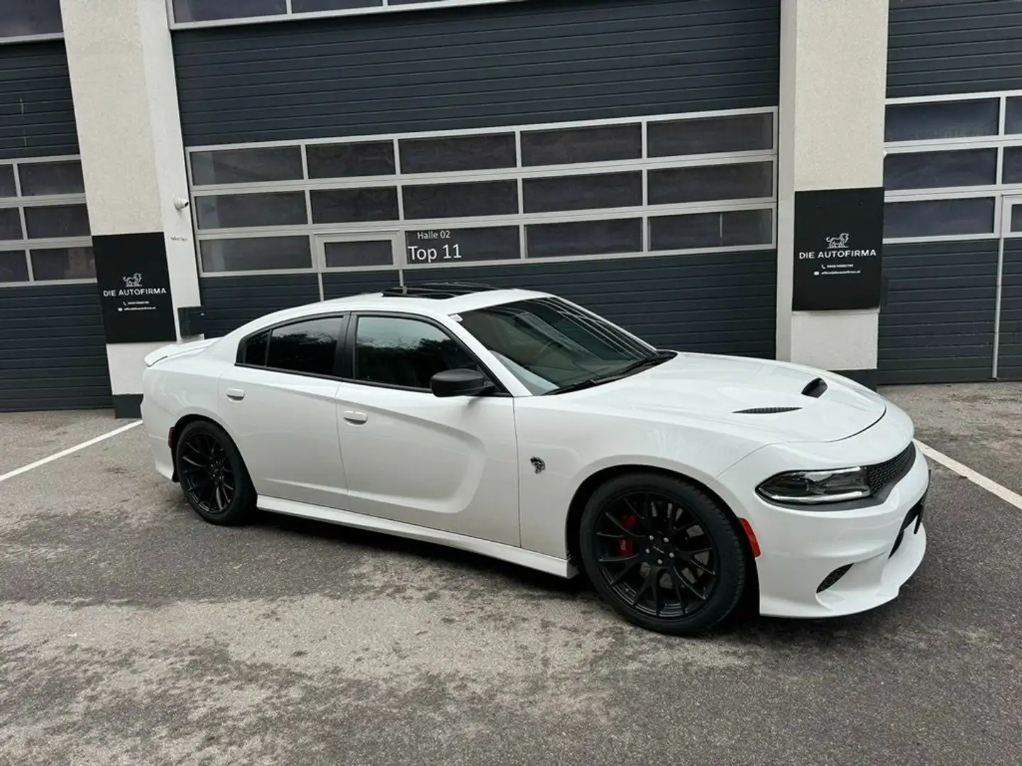 Dodge Charger SRT**HELLCAT*NEUWERTIG*VOLLAUSSTATTUNG** Weiß - 1