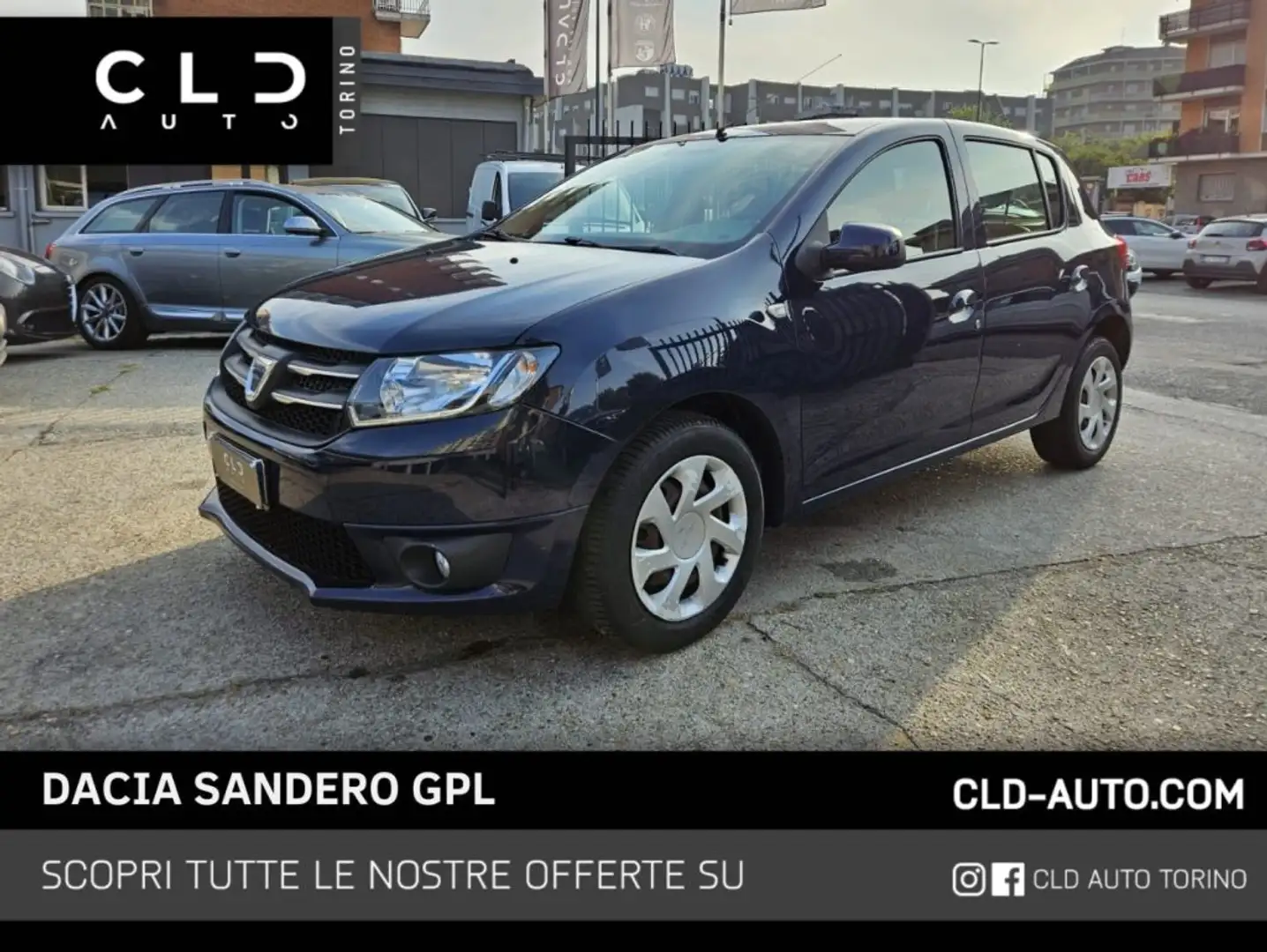 Dacia Sandero 0.9 TCe 12V TurboGPL 90CV Start&Stop Blu/Azzurro - 1