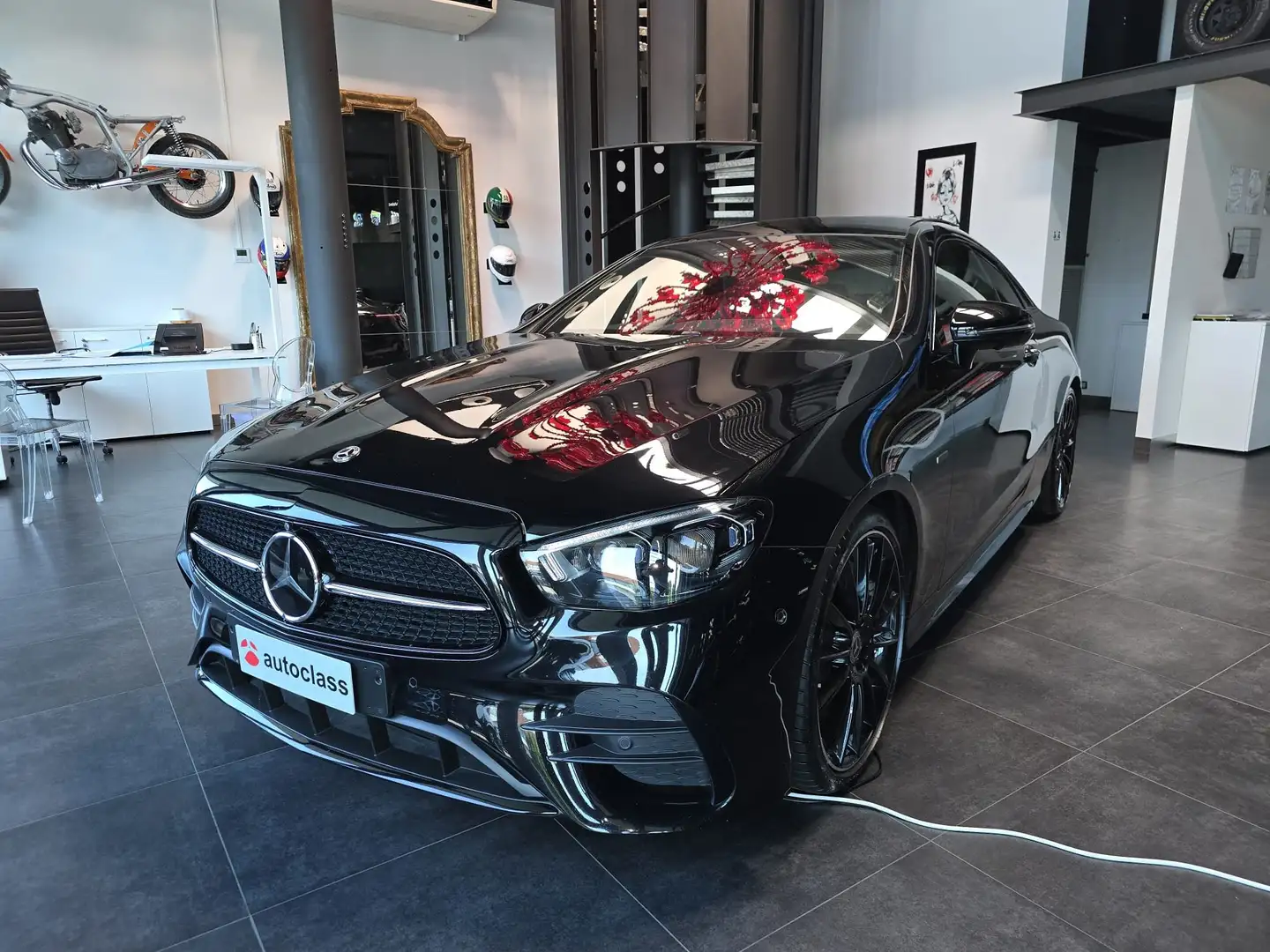Mercedes-Benz E 400 E Coupe 400d Premium Plus AMG Night Edition 4matic Nero - 1