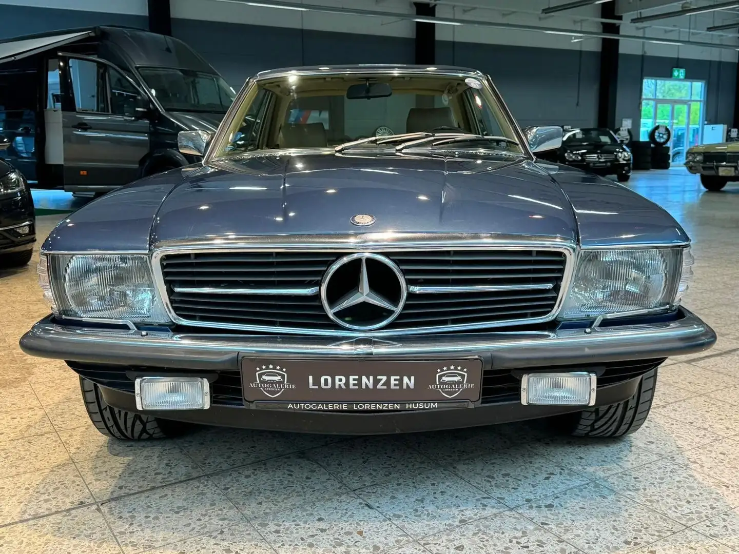 Mercedes-Benz 450 5.0 SLC H-Kennzeichen HU neu 01-2028 Blau - 2